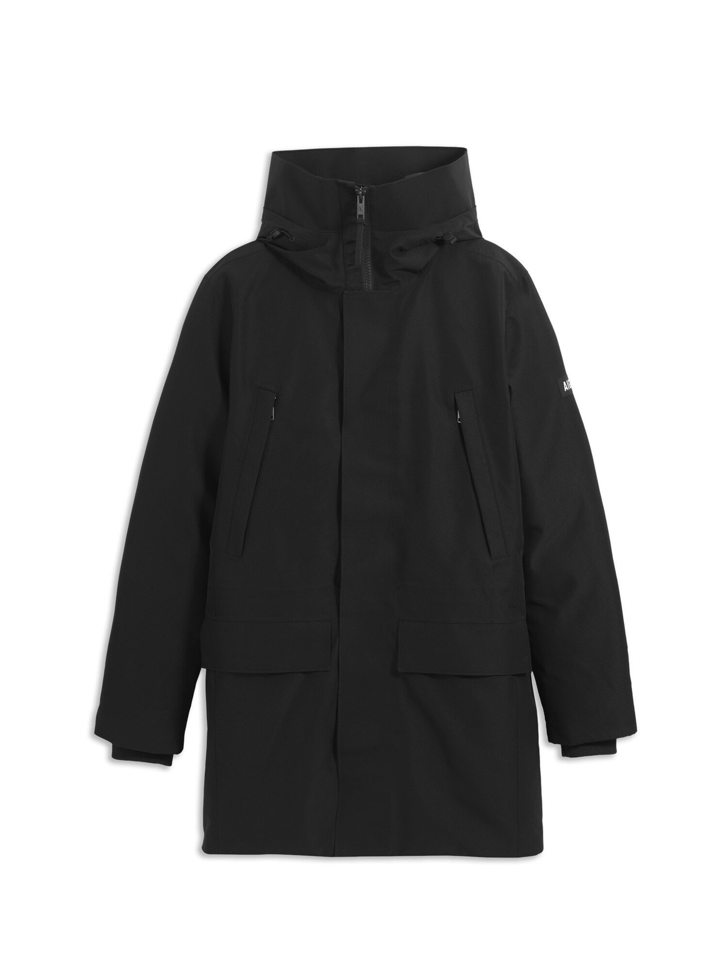 AIGLE Parka de primăvară-toamnă GORE-TEX  negru