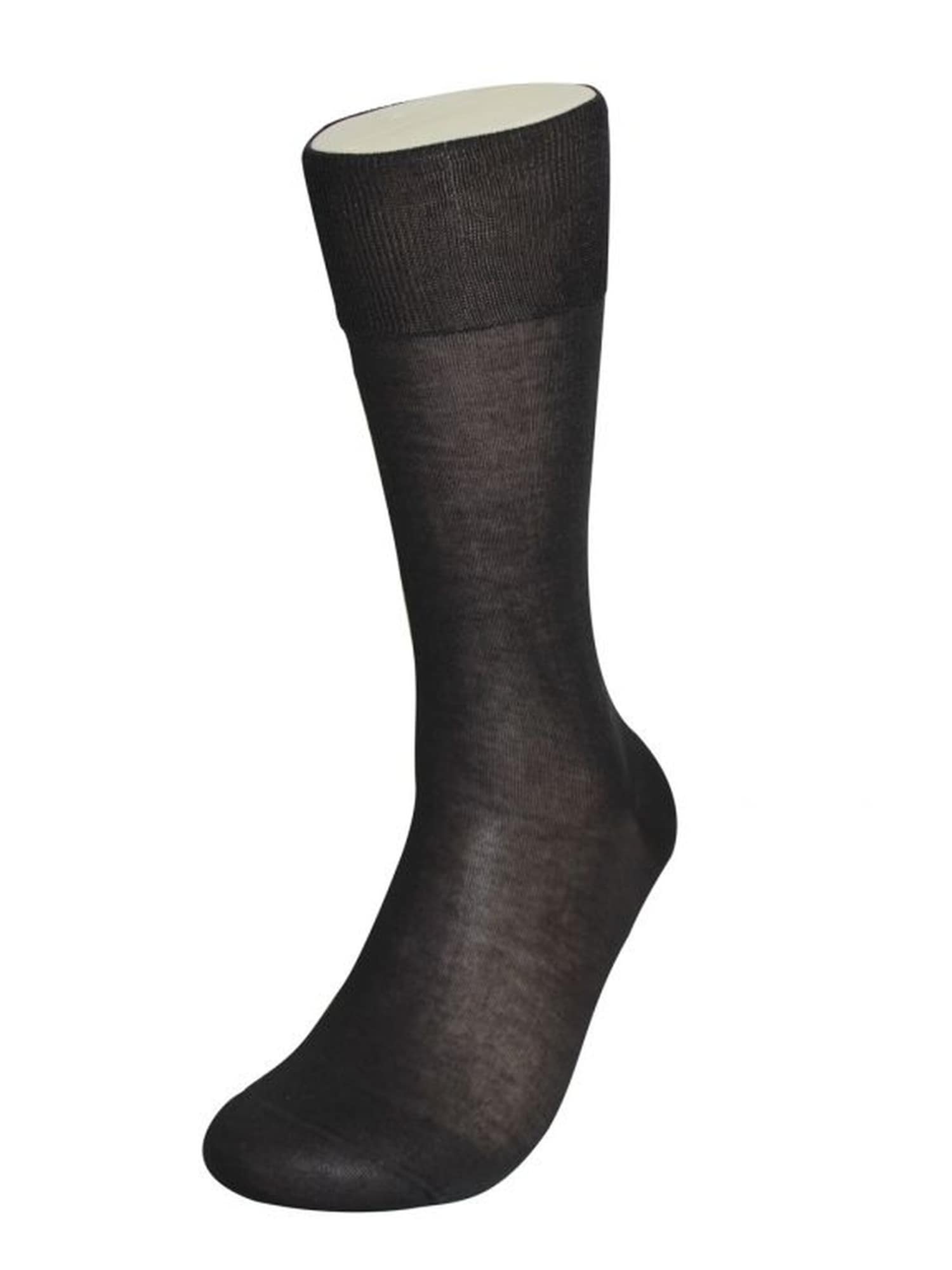 LINDNER SOCKS Čarape 'Fil D' Ecosse Socke' crna