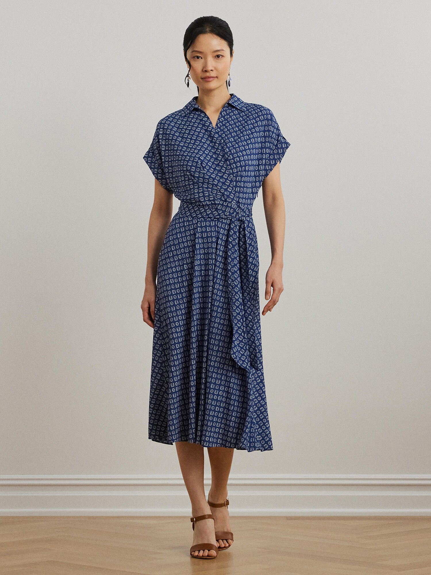 Lauren Ralph Lauren Petite Ingruhák 'FRATILLIO'  tengerészkék / fehér termék 2. képe