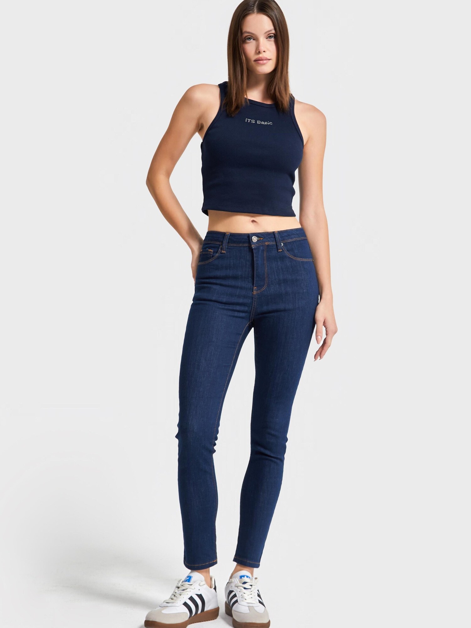 It's Basic Its Basic Jeans Skinny High Rise Jeans (Lenght 26)