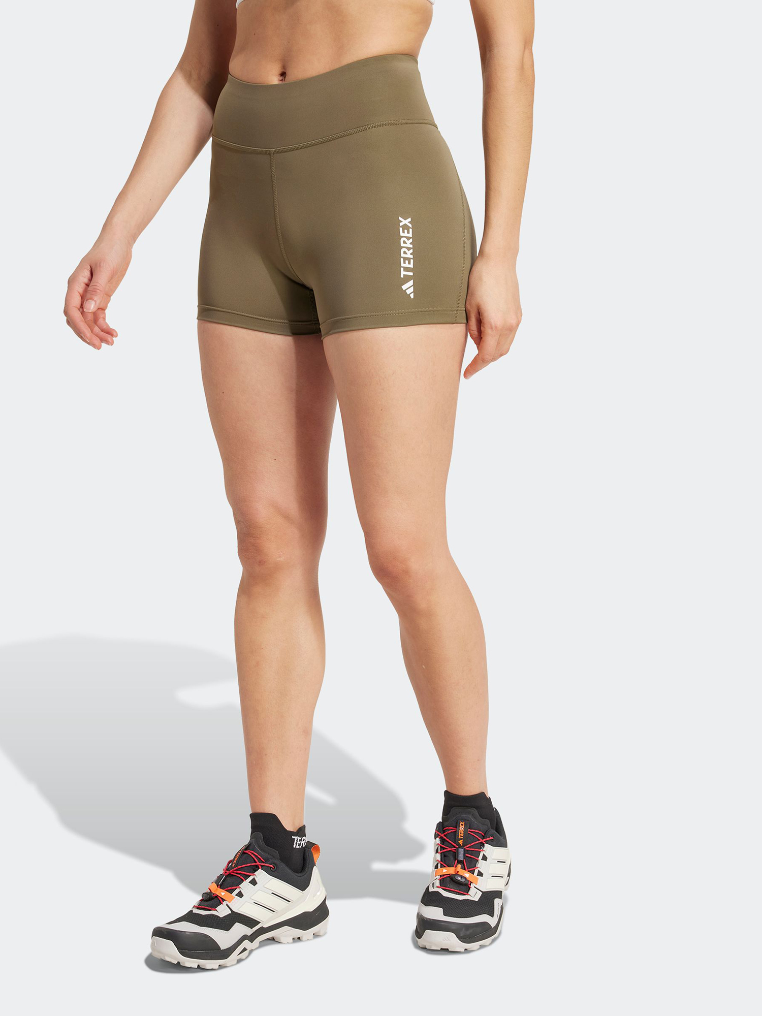 ADIDAS TERREX Kültéri nadrágok  zöld / fehér termék 2. képe