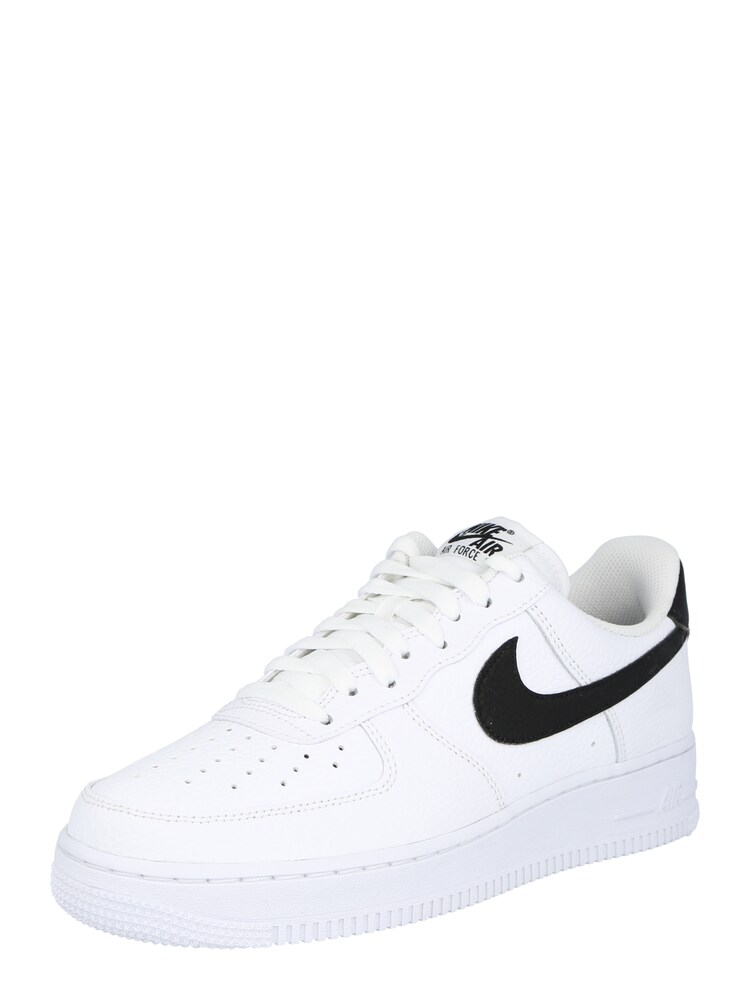 Nike Sportswear Sneaker 'Air Force 1 07' Herren Größe 47 schwarz / weiß