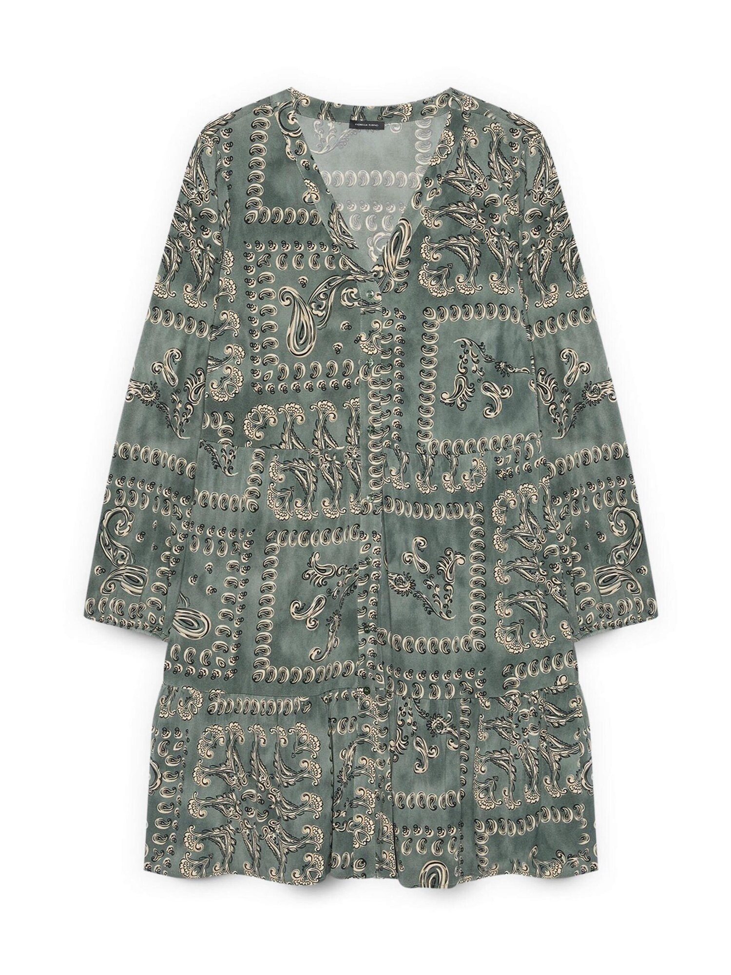 Fiorella Rubino Vestido  verde hierba
