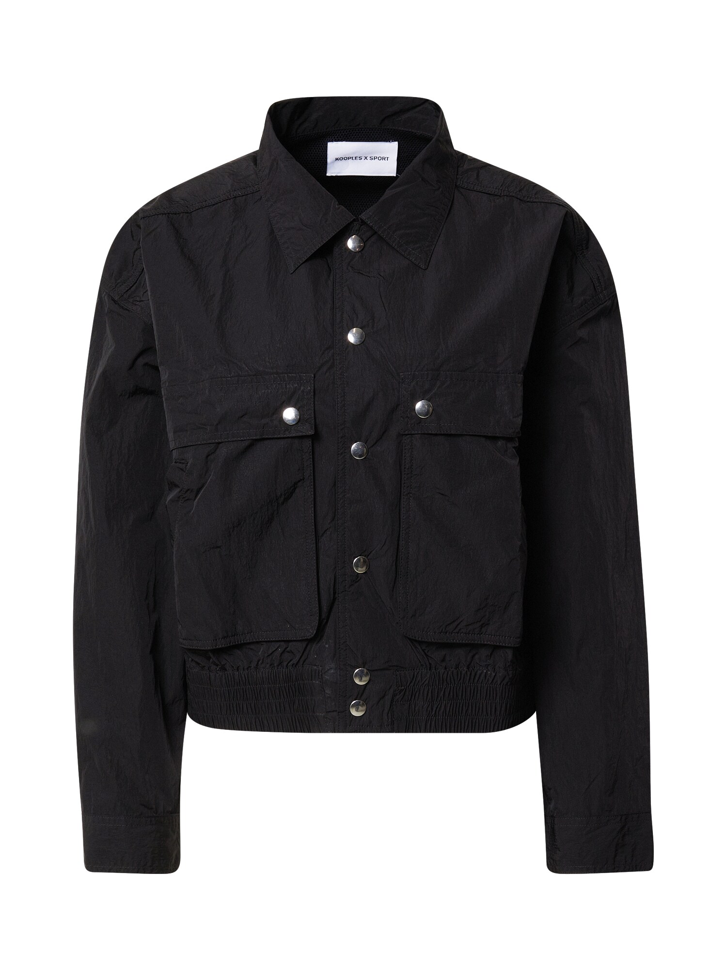 THE KOOPLES SPORT Demisezoninė striukė  juoda