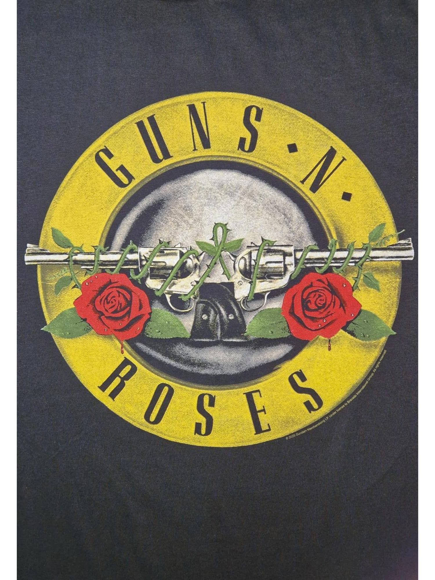 GUNS N' ROSES Sudadera 'Guns n´Roses Bullet Logo Hoodie' negro – imagen 3