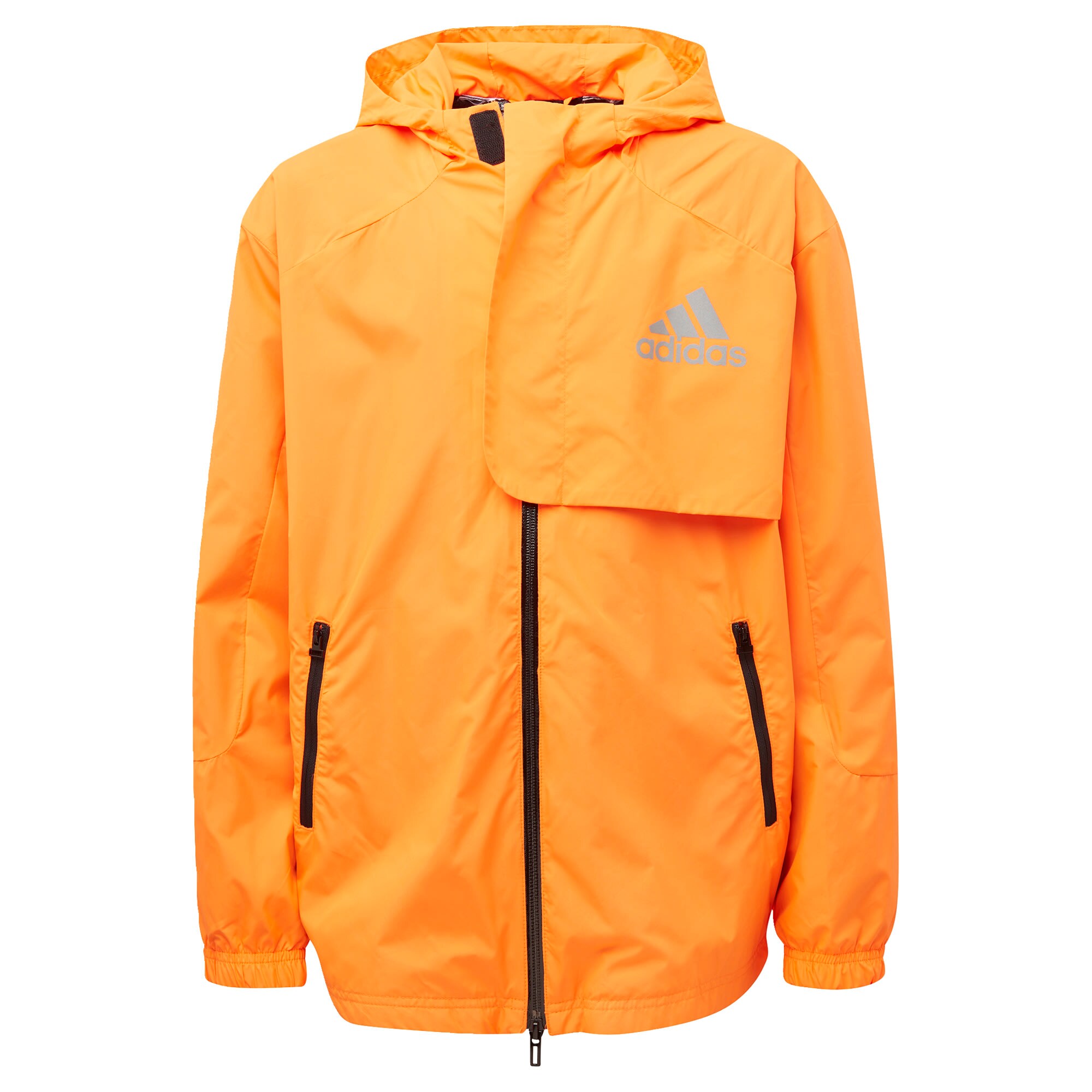 ADIDAS PERFORMANCE Laisvalaikio striukė  oranžinė / juoda