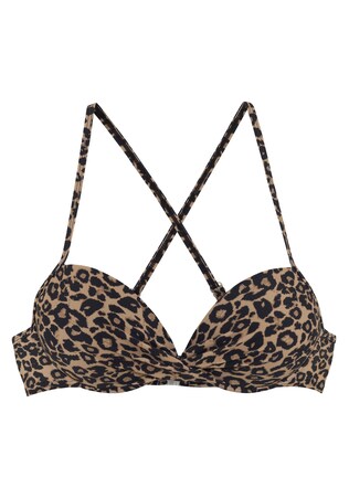 VIVANCE, Bikini felső, barna
