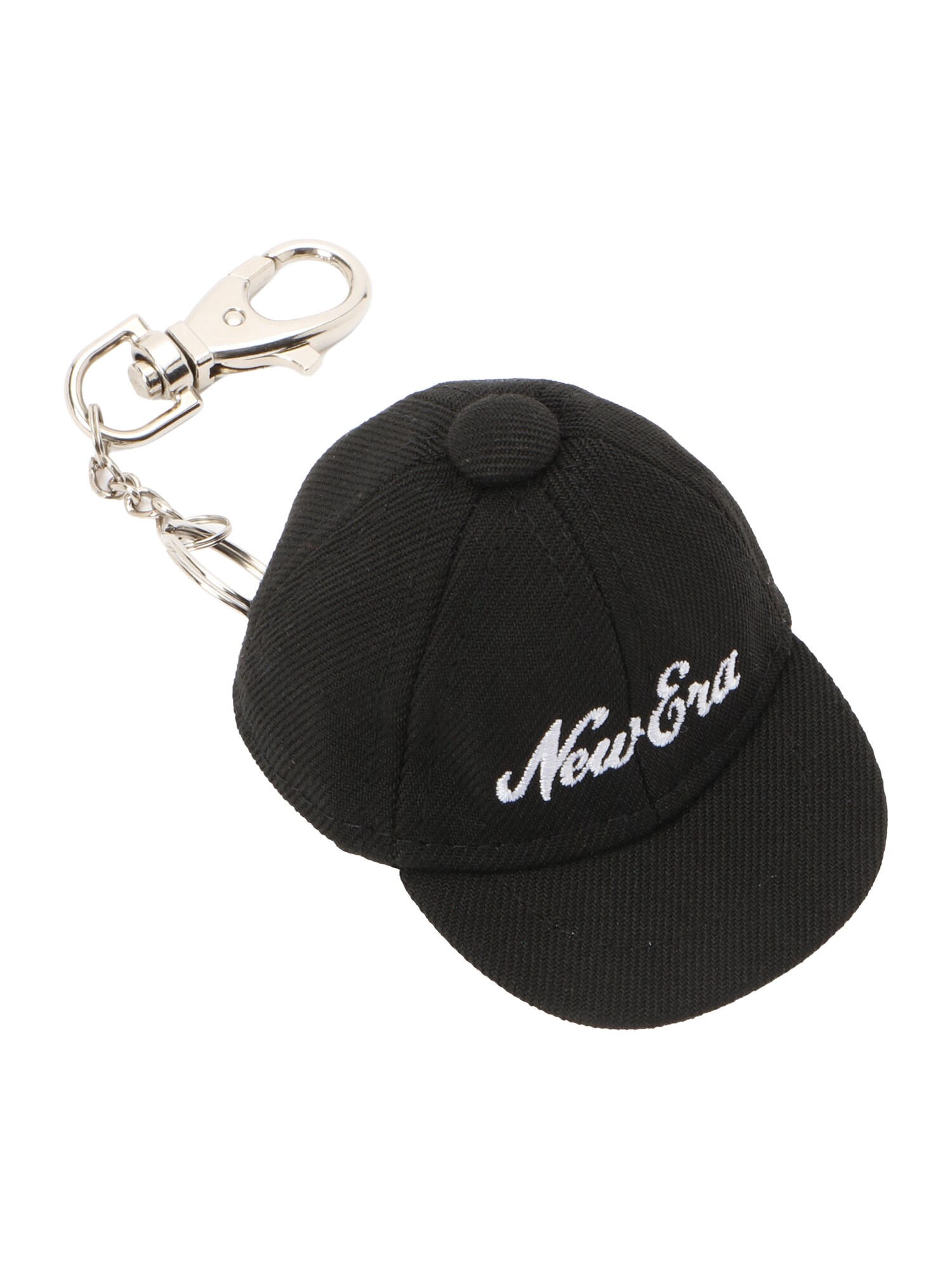 NEW ERA Privjesak za ključeve 'MINI CAP'  crna / bijela
