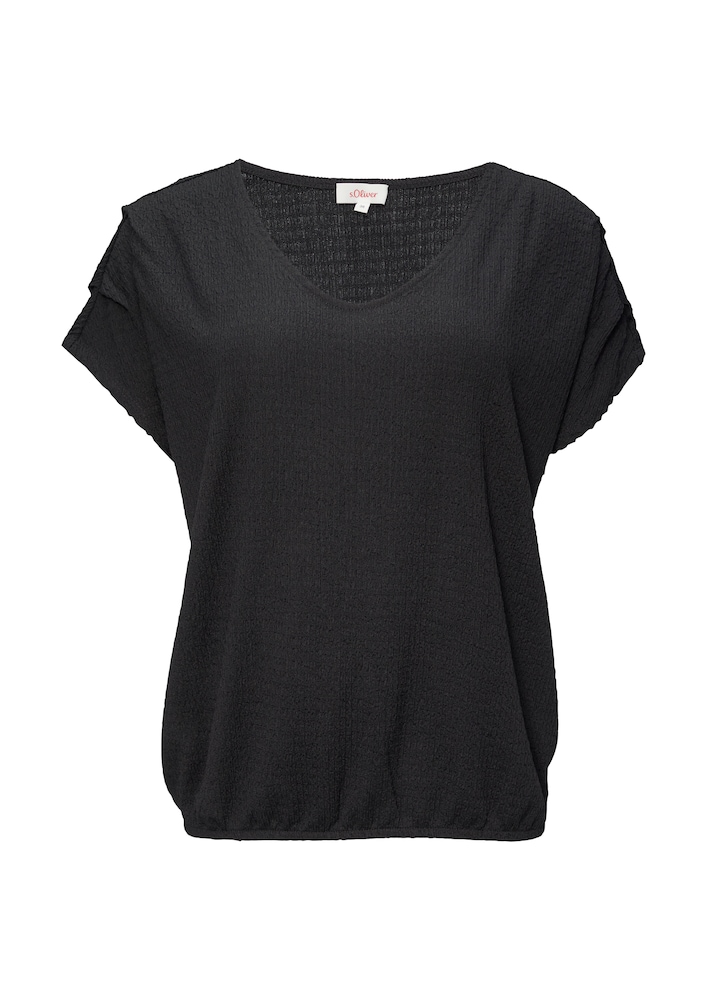 s.Oliver Shirt Damen Größe XXS schwarz