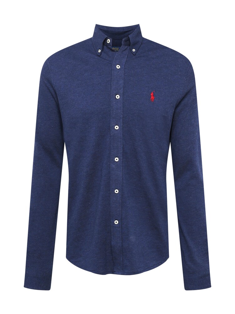 Polo Ralph Lauren Hemd Herren Größe S navy / rot