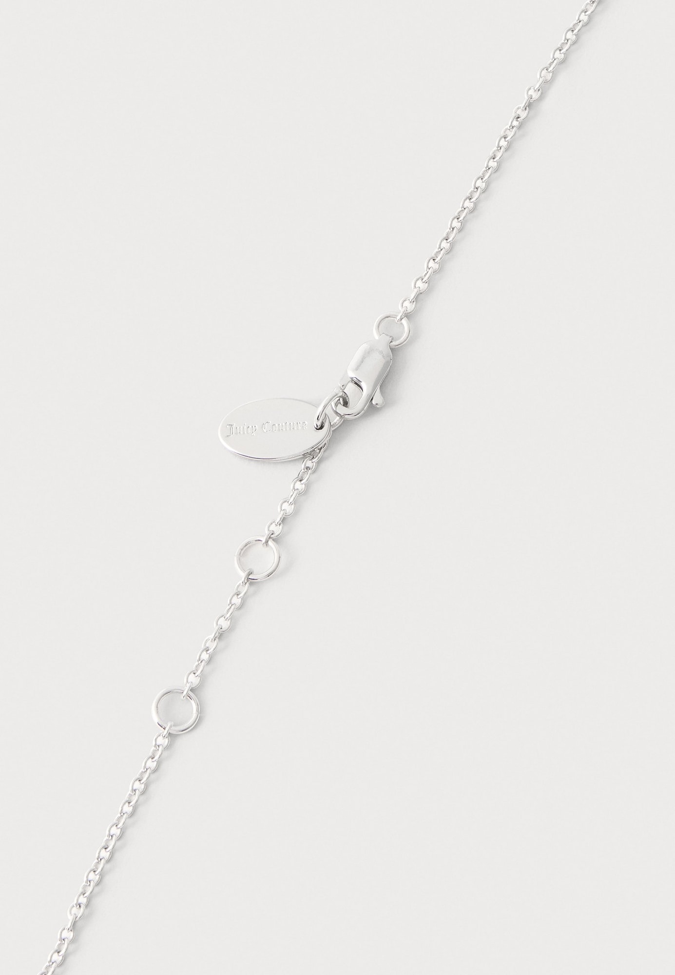 Juicy Couture Cadena 'Icon Heart' plata – imagen 5