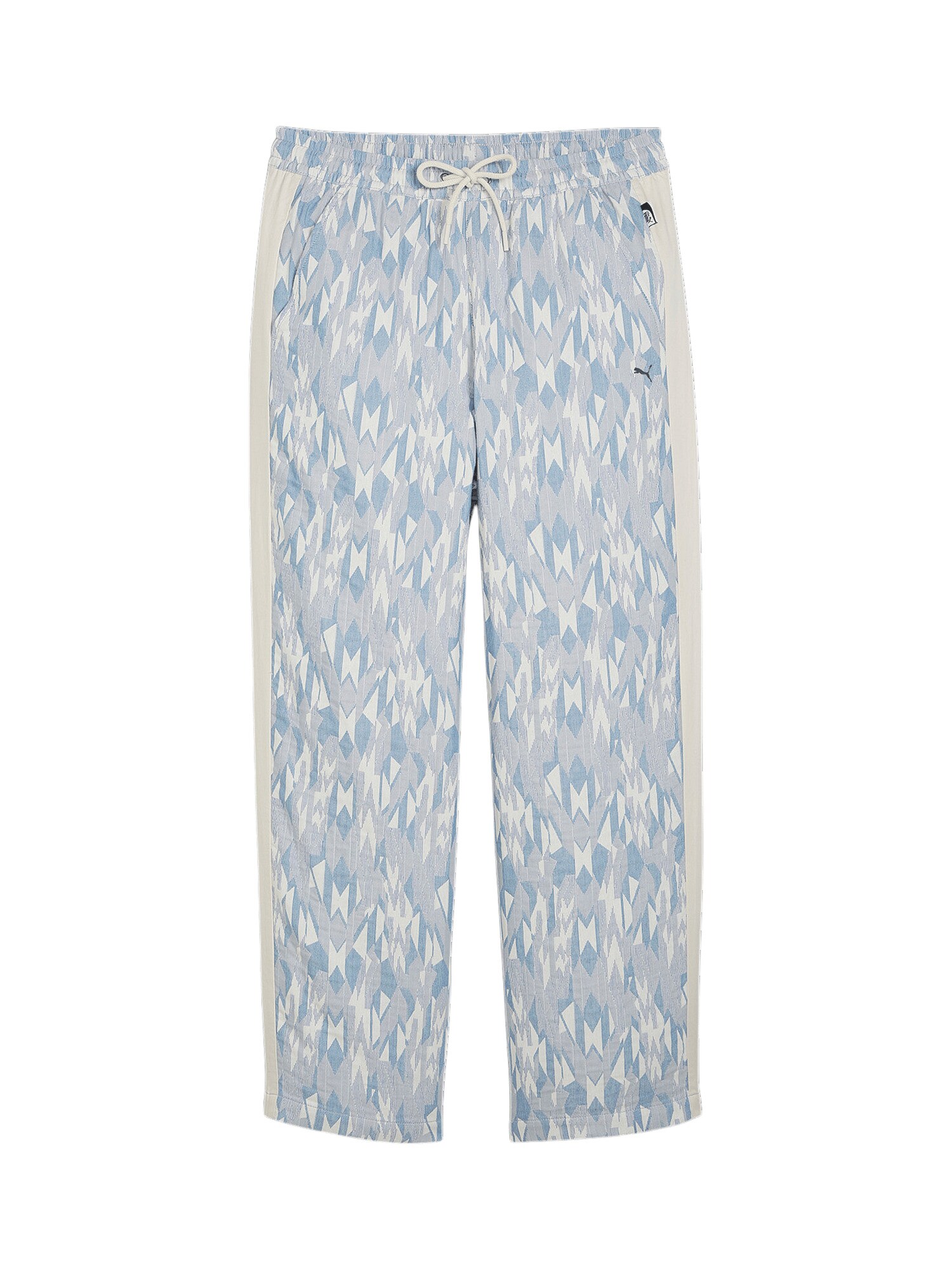 PUMA Pantaloni sport Nostalgia T7  albastru deschis / alb