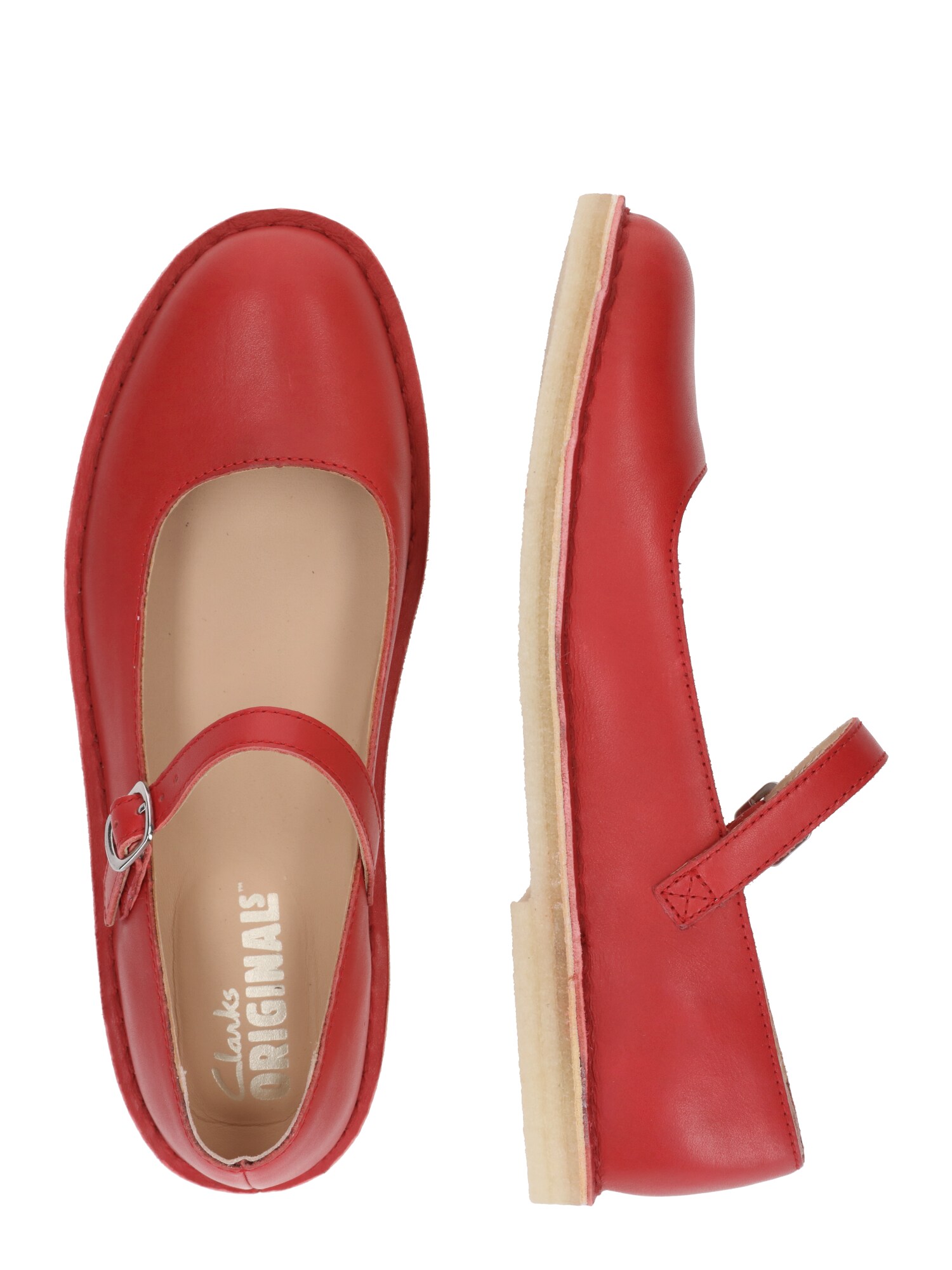 Clarks Originals Mokaszin 'Wallacraft Bee'  rikító piros termék 2. képe