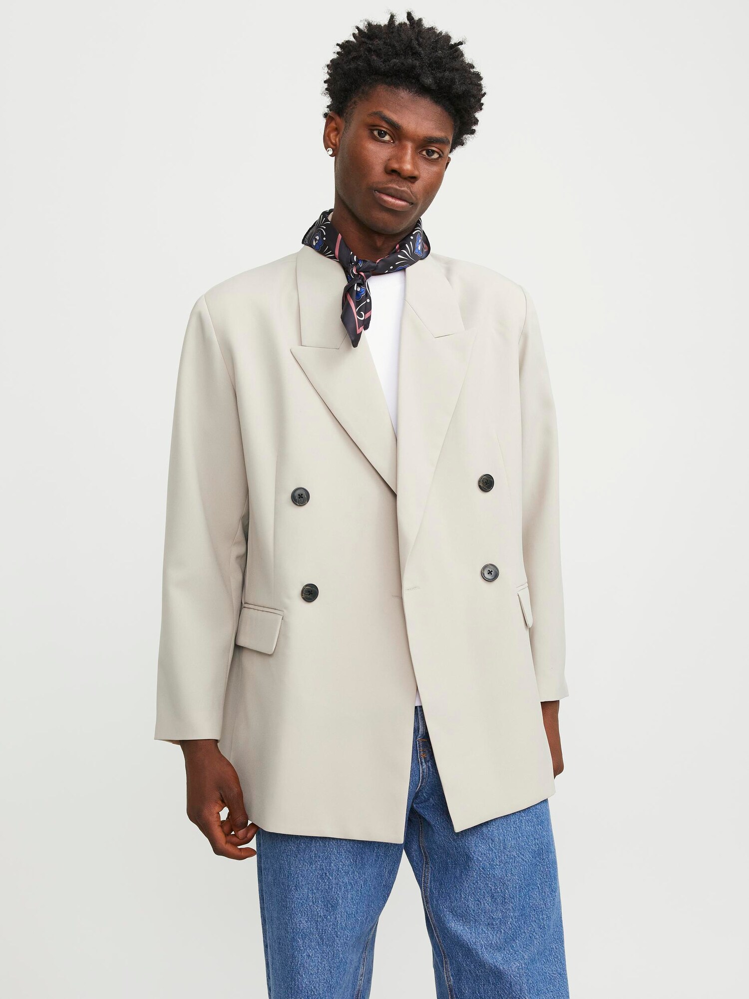 JACK & JONES Sako 'Dayton' svetlosivá (obrázok 5)