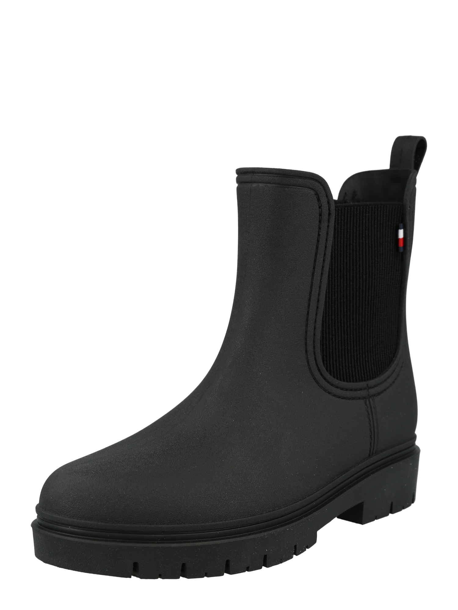 TOMMY HILFIGER Cizme de cauciuc bleumarin / roșu intens / negru / alb