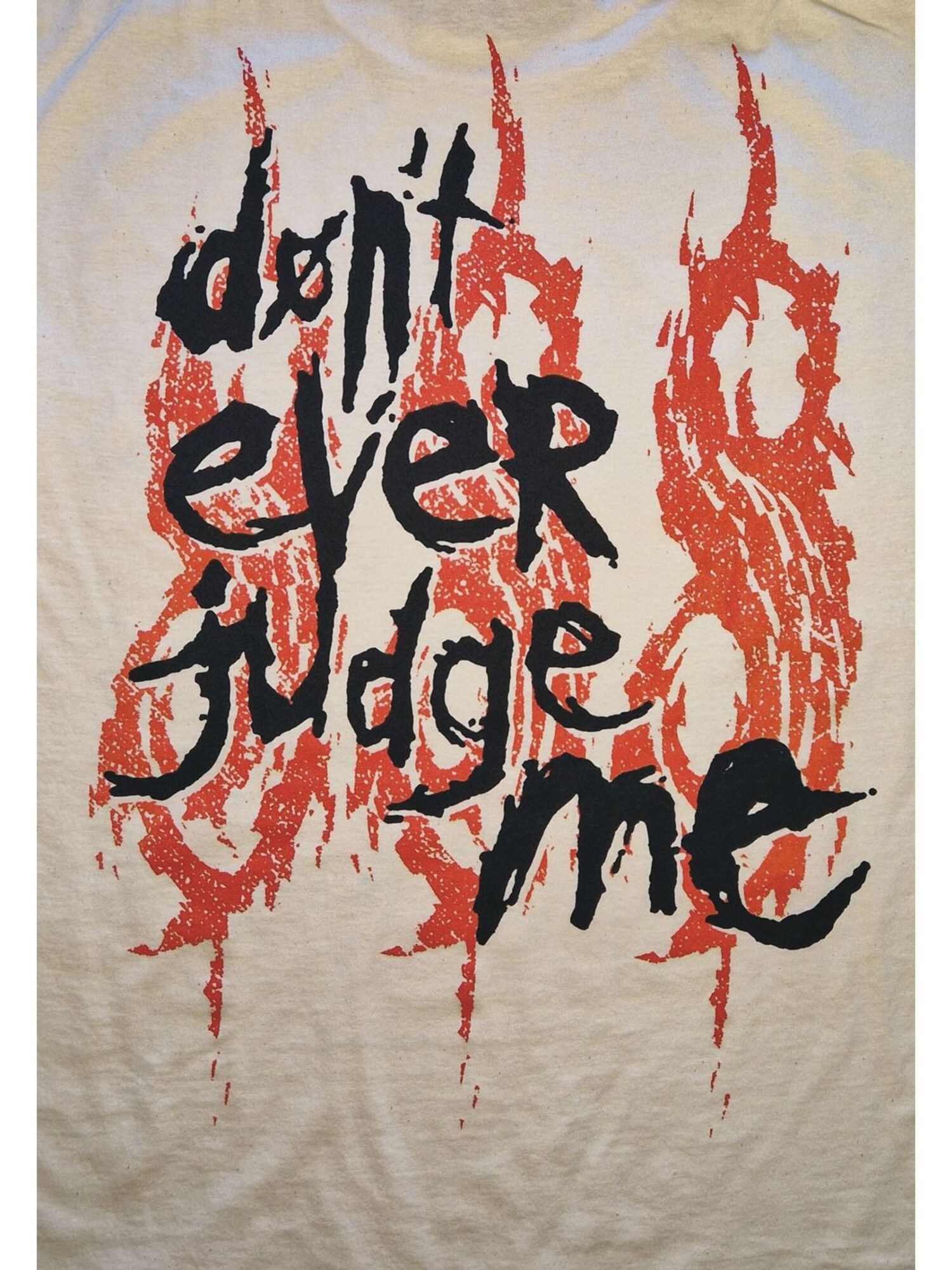 SLIPKNOT Camiseta 'Slipknot Do Not Judge Us T-Shirt'  blanco – imagen 3