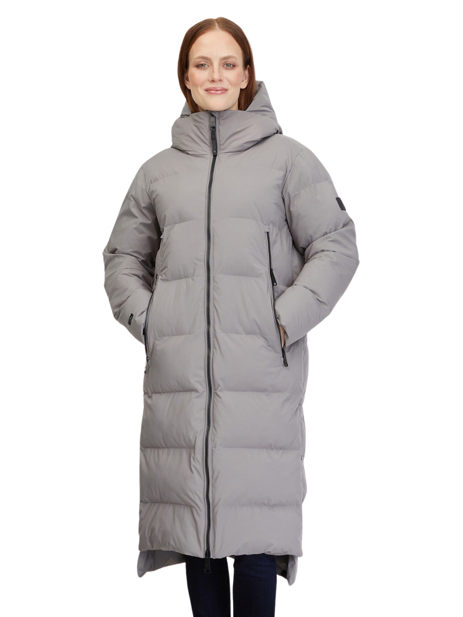Ragwear Zimný kabát 'Patrise'  sivá