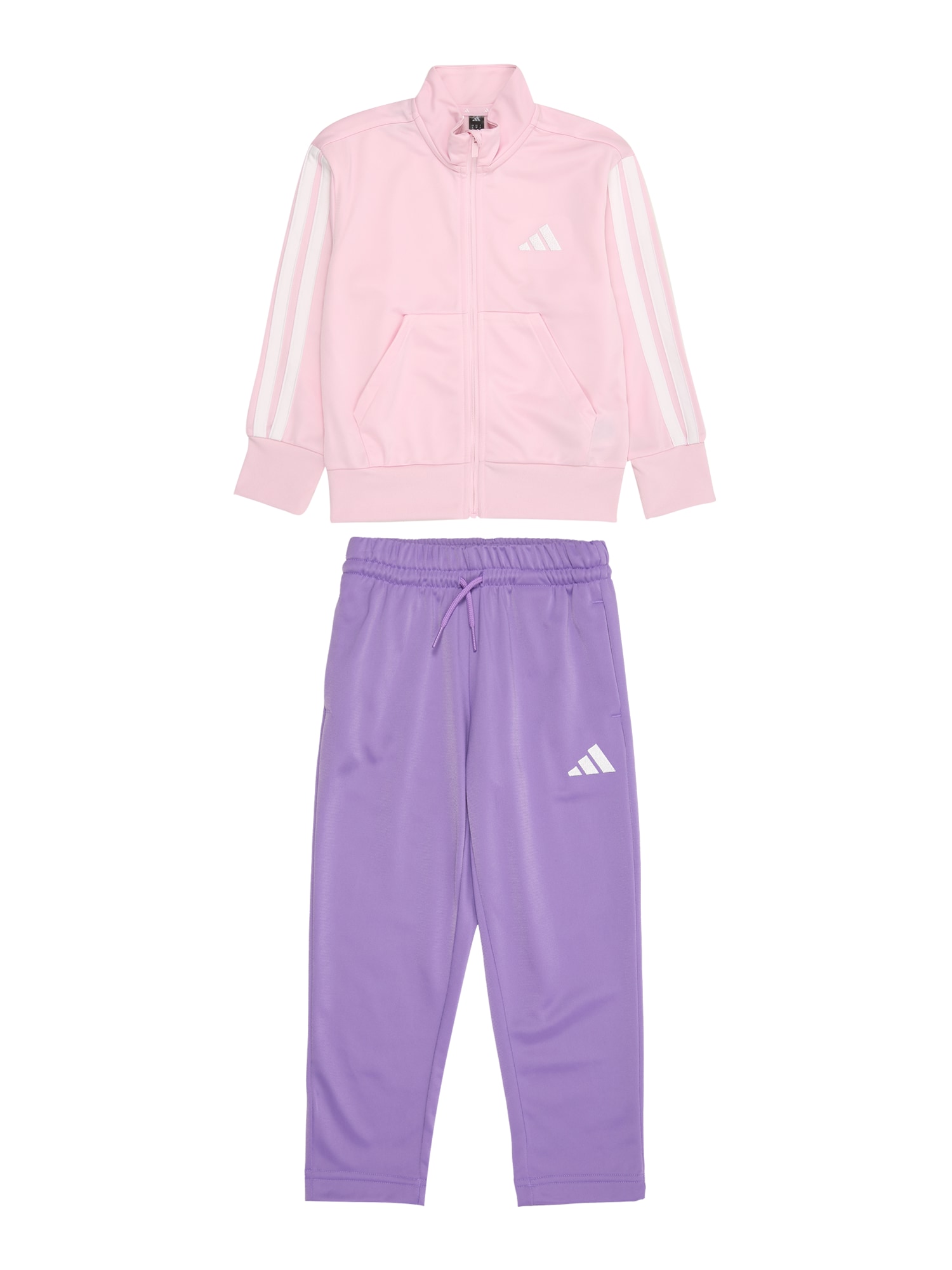 ADIDAS SPORTSWEAR Tréningový komplet  fialová / ružová / biela