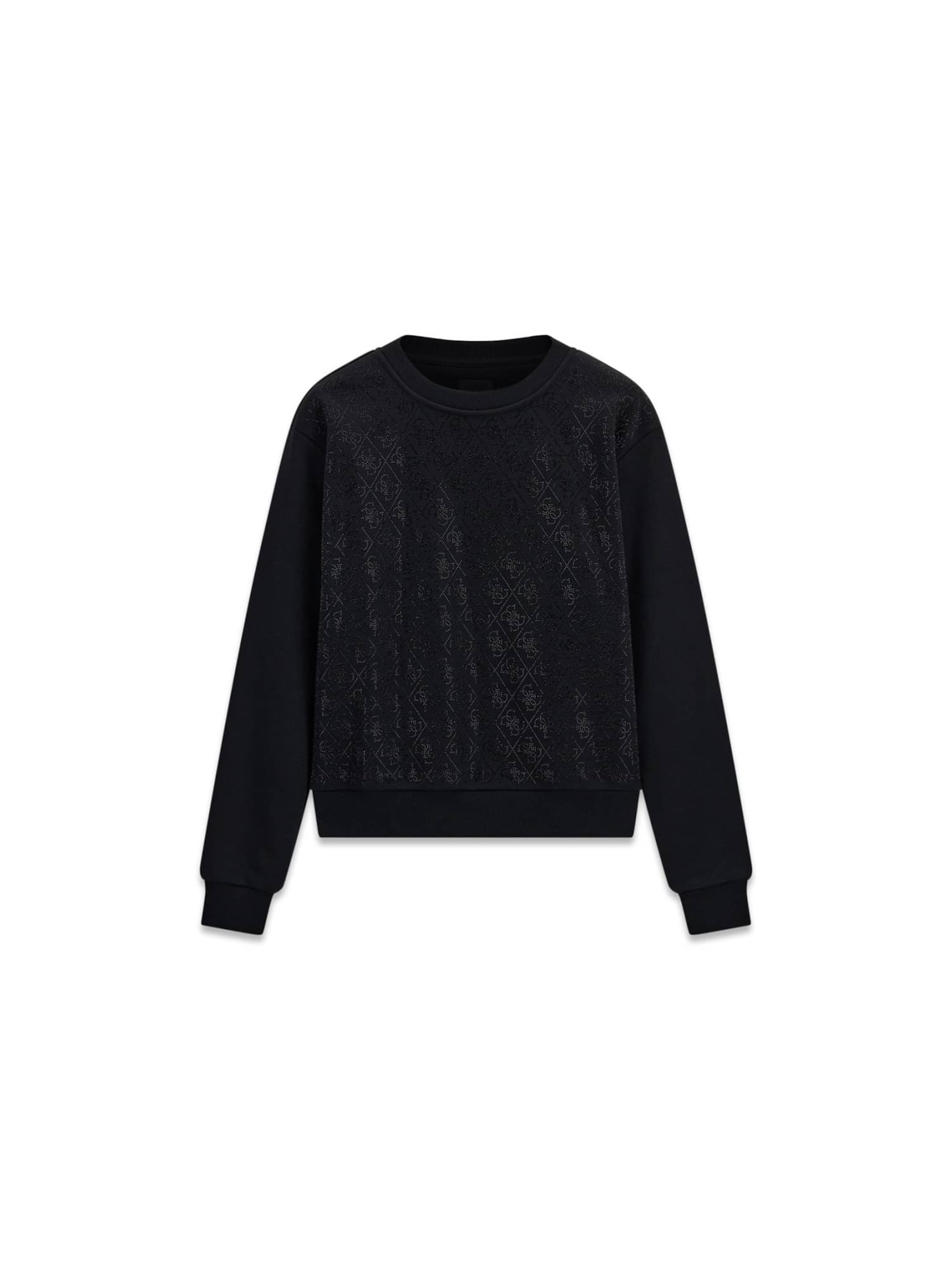Guess Sweatshirt med kristaller 4G allover dam – bild 2