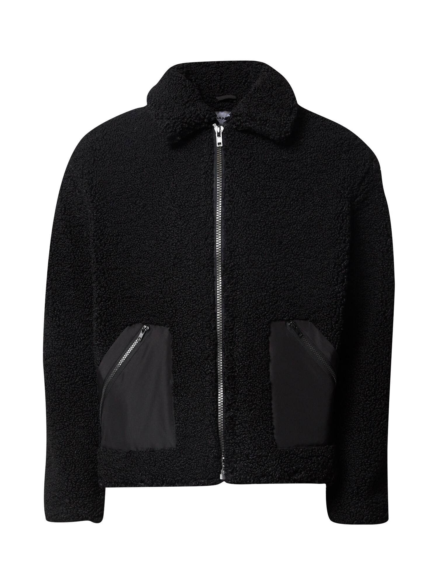 DAN FOX APPAREL Demisezoninė striukė 'Jesse'  juoda