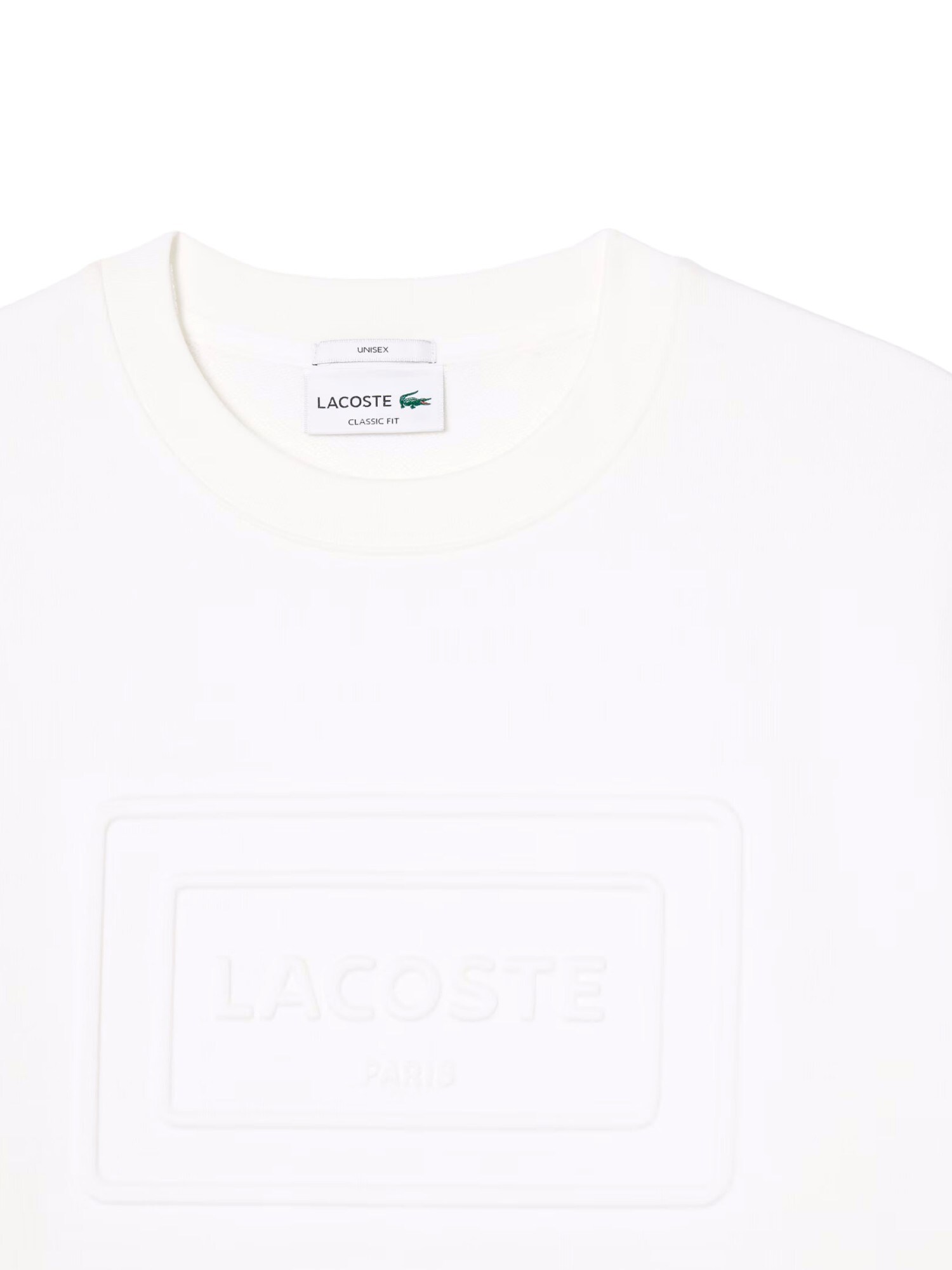 LACOSTE Mikina  biela (obrázok 5)