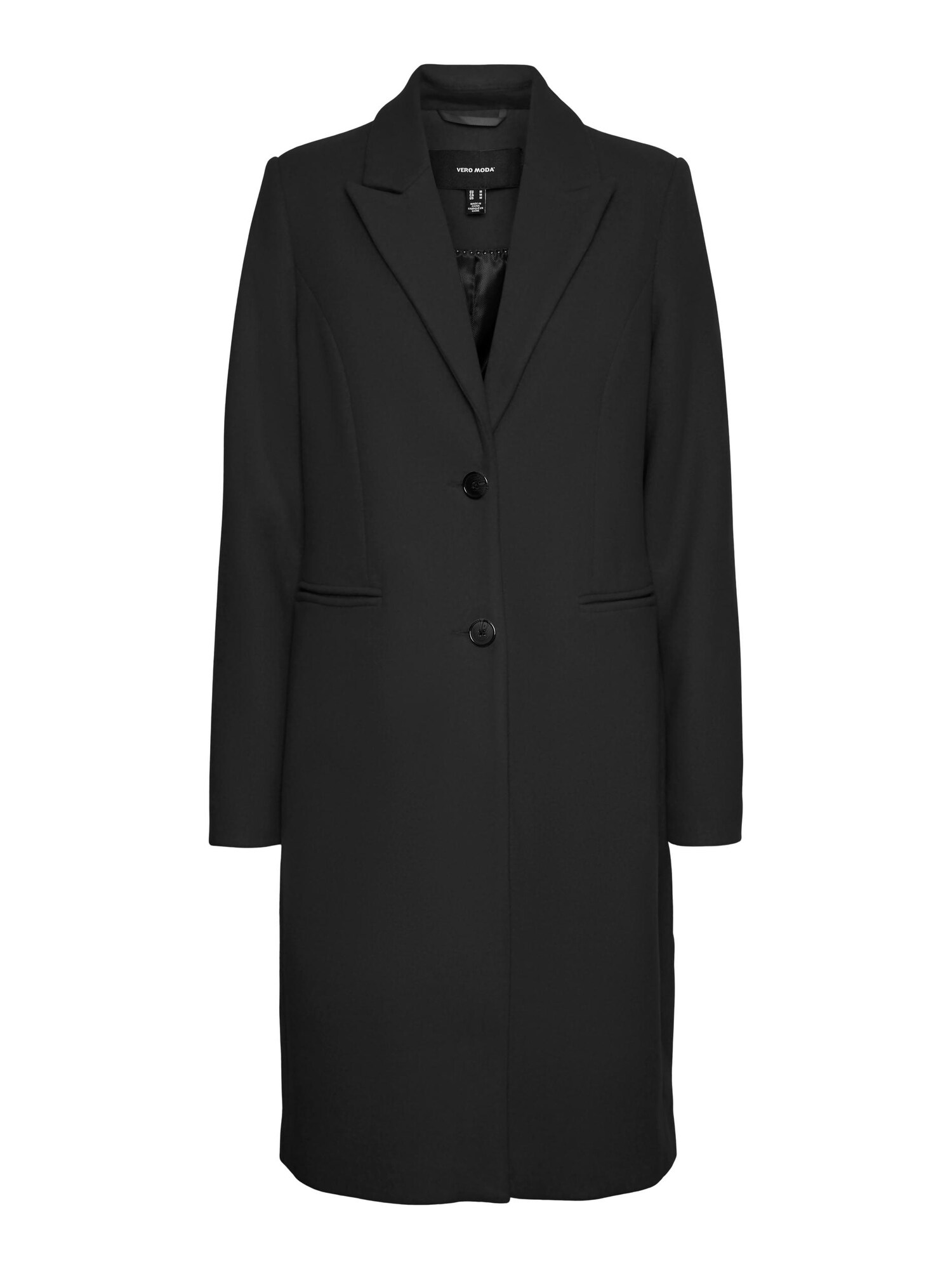 Vero Moda Curve Demisezoninis paltas 'Blaza' juoda