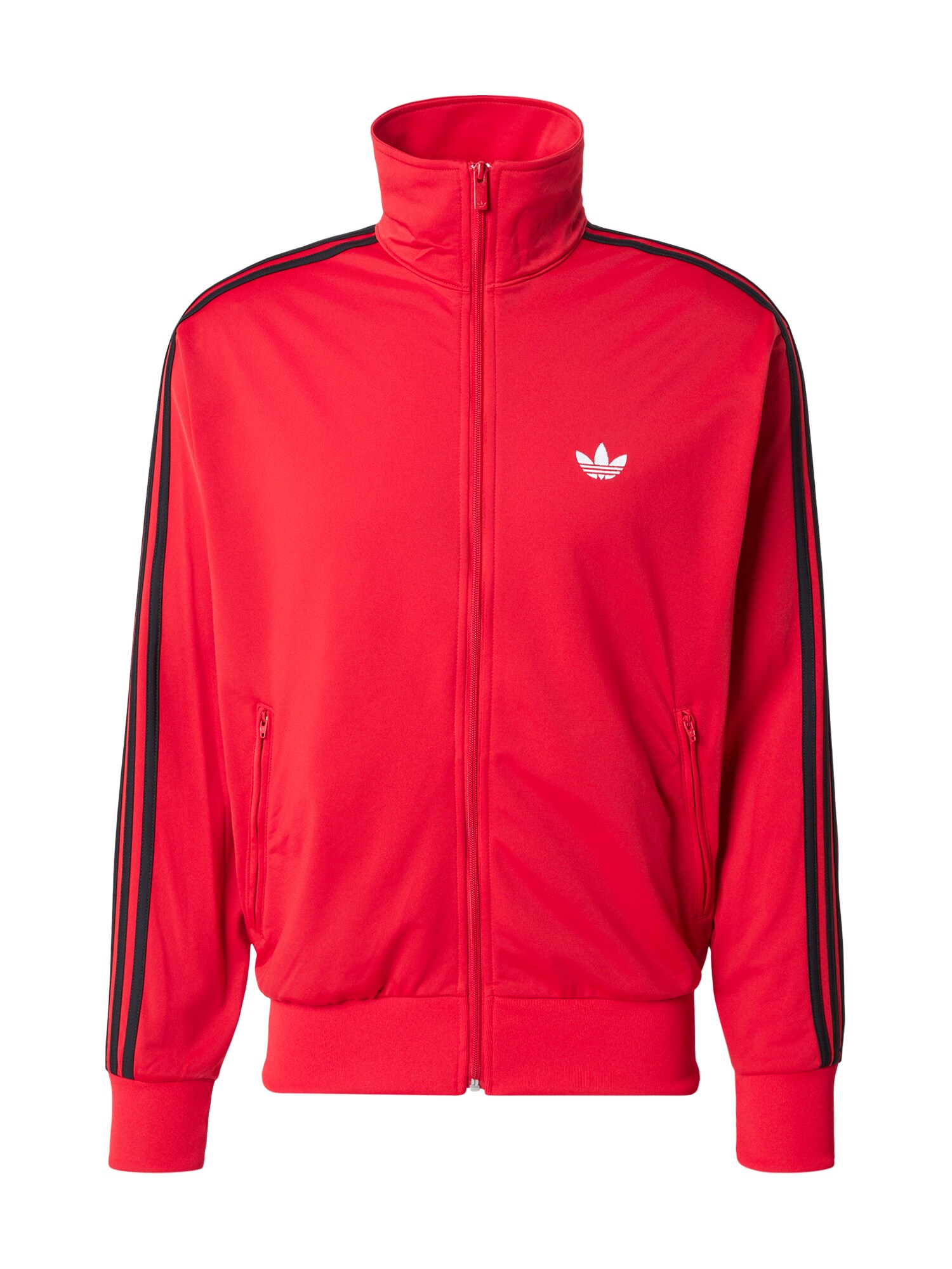 ADIDAS ORIGINALS Tepláková bunda 'FIREBIRD'  červená / čierna / biela