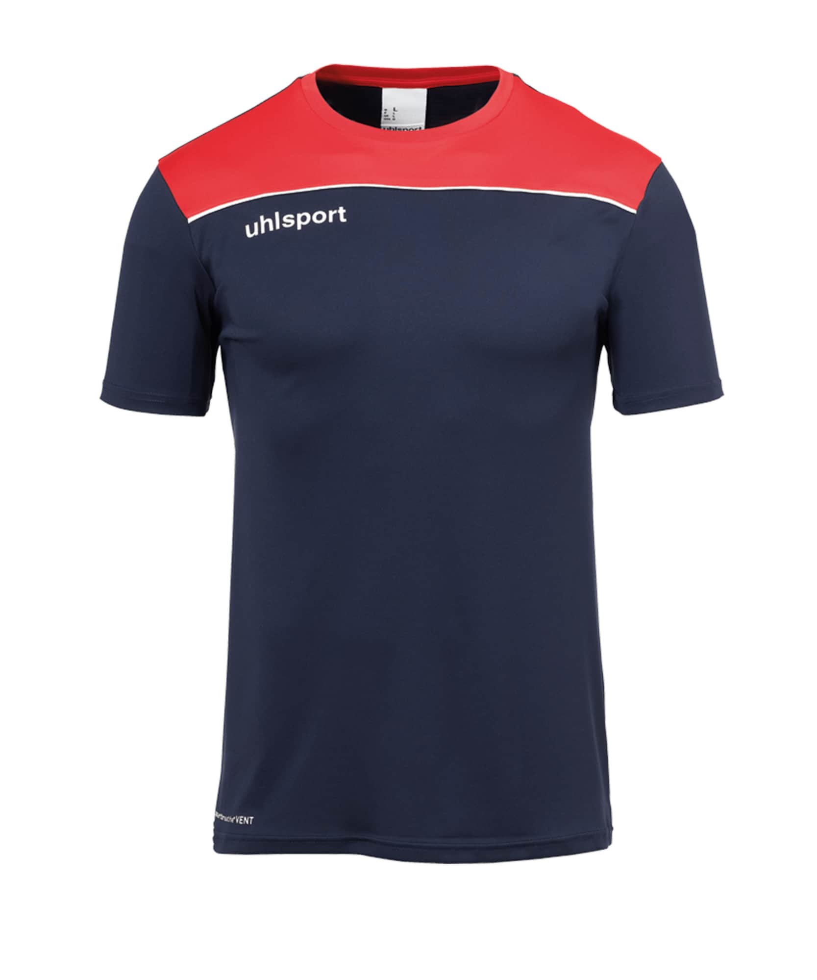 UHLSPORT Tricou funcțional  albastru marin / roșu