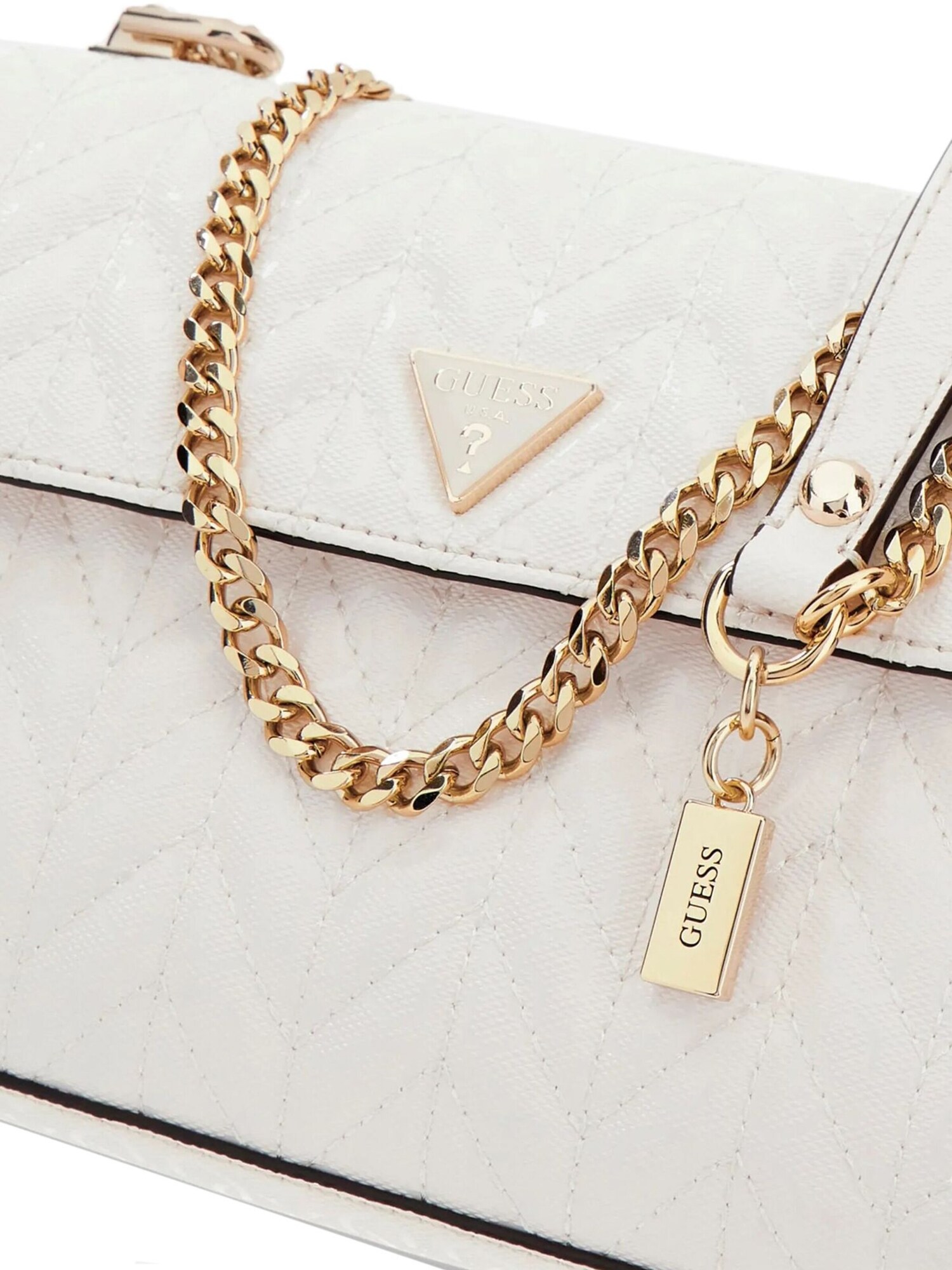 GUESS Bolso de hombro  offwhite – imagen 8