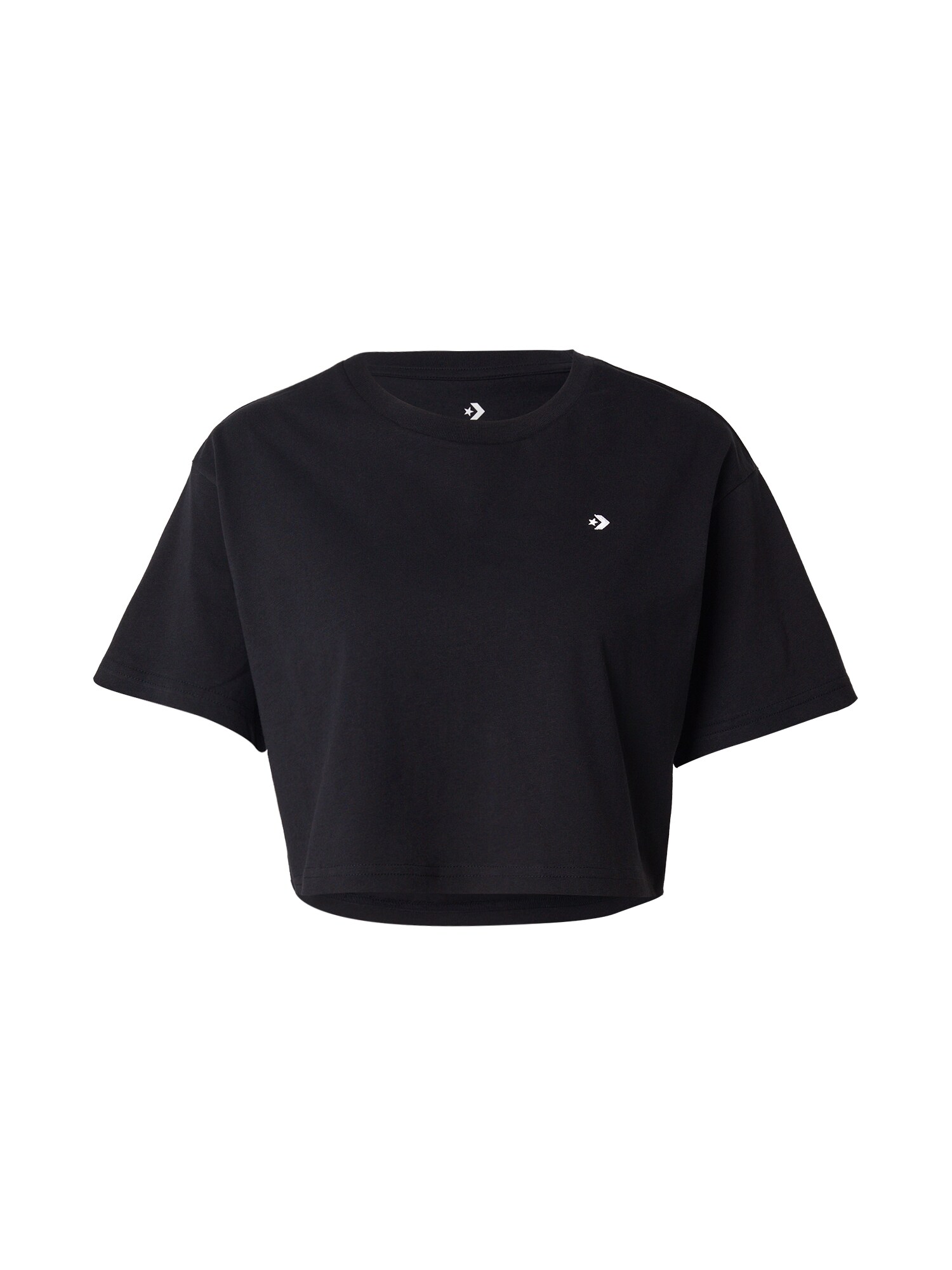 CONVERSE Tricou  negru / alb