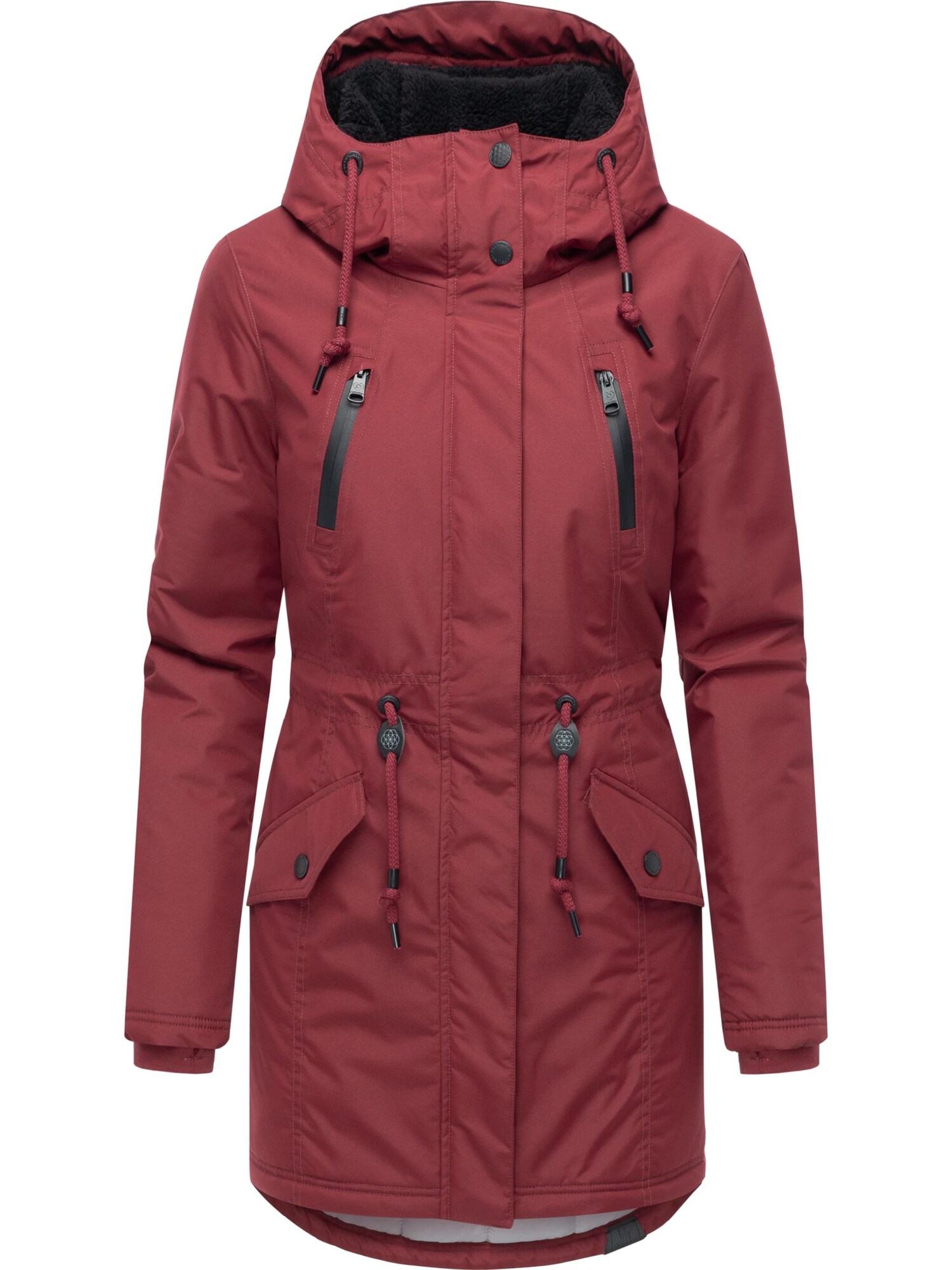 Ragwear Parka de iarnă Elsien  roșu bordeaux