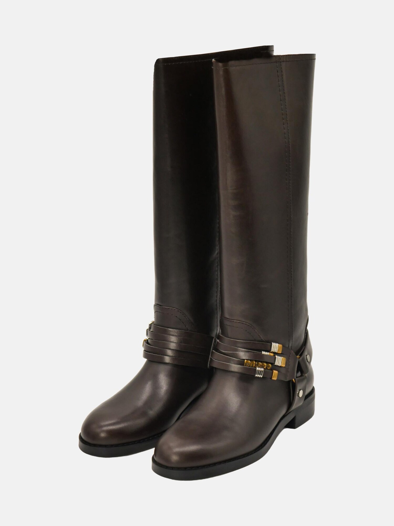 PINKO Botas 'CHEVAL' marrón oscuro – imagen 2