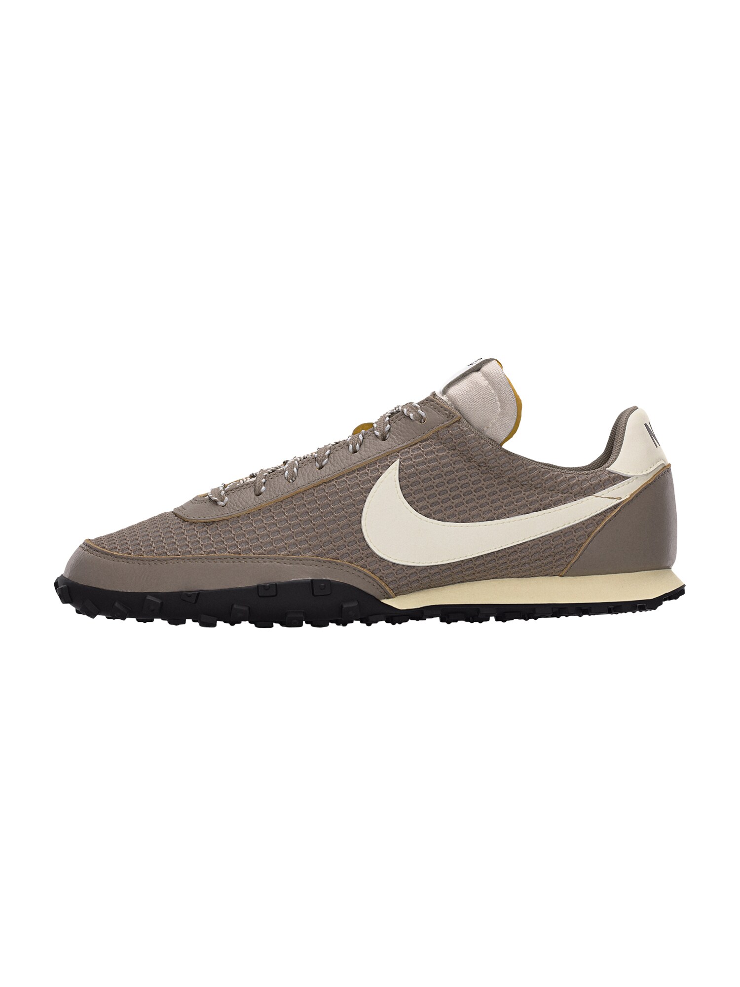 Nike Sportswear Nízke tenisky 'Waffle Racer'  krémová / farby bahna
