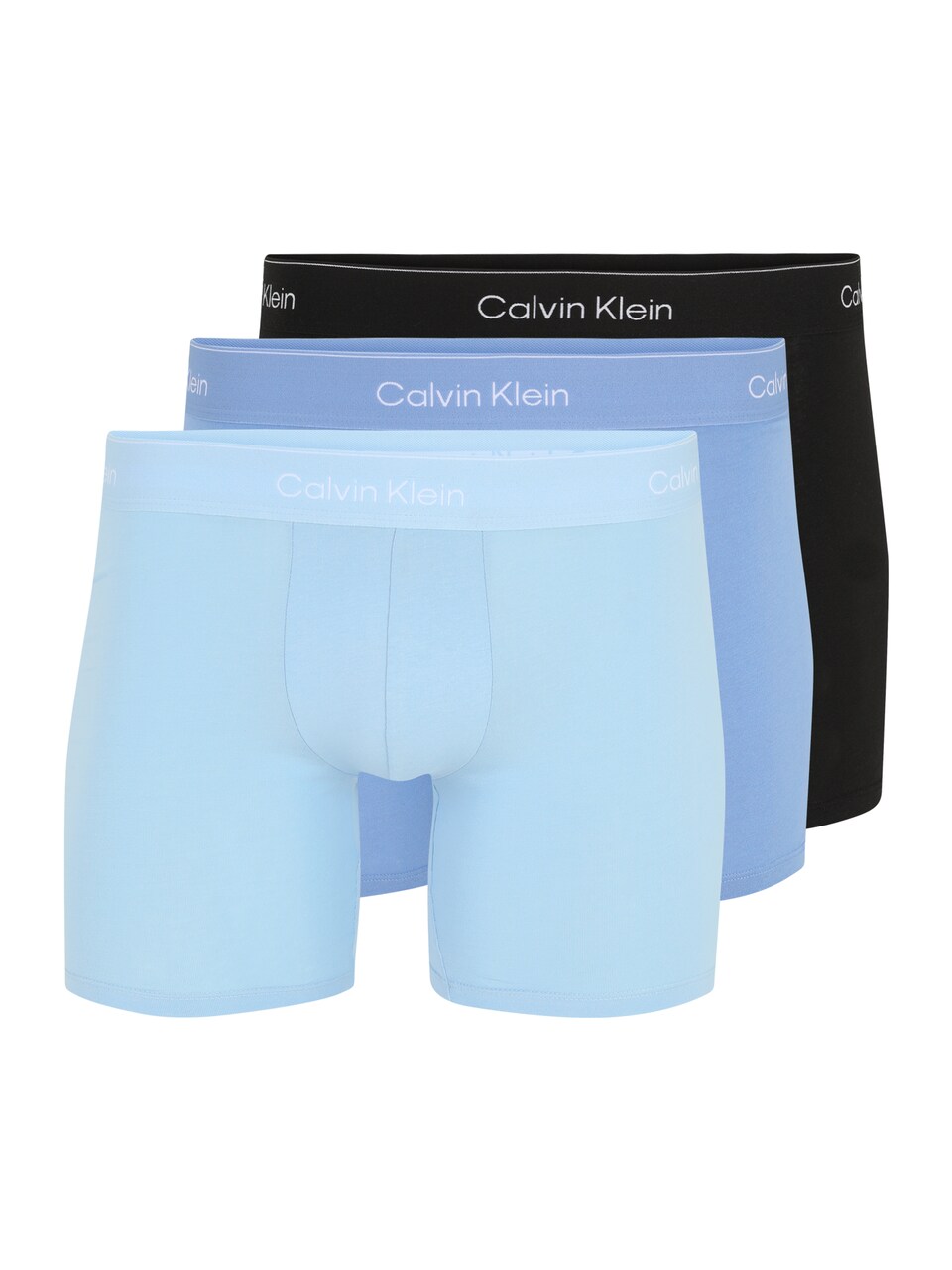 Boxershorts himmelsblå / ljusblå / svart