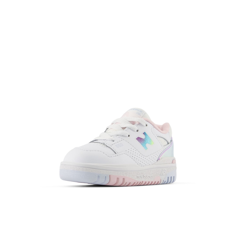 new balance Sneaker '550' Jungen Größe 18.5 blau / lila / pastellpink / weiß