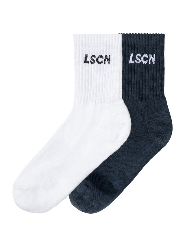 LSCN by LASCANA, Zokni, kék, 1 kép a 1 közül