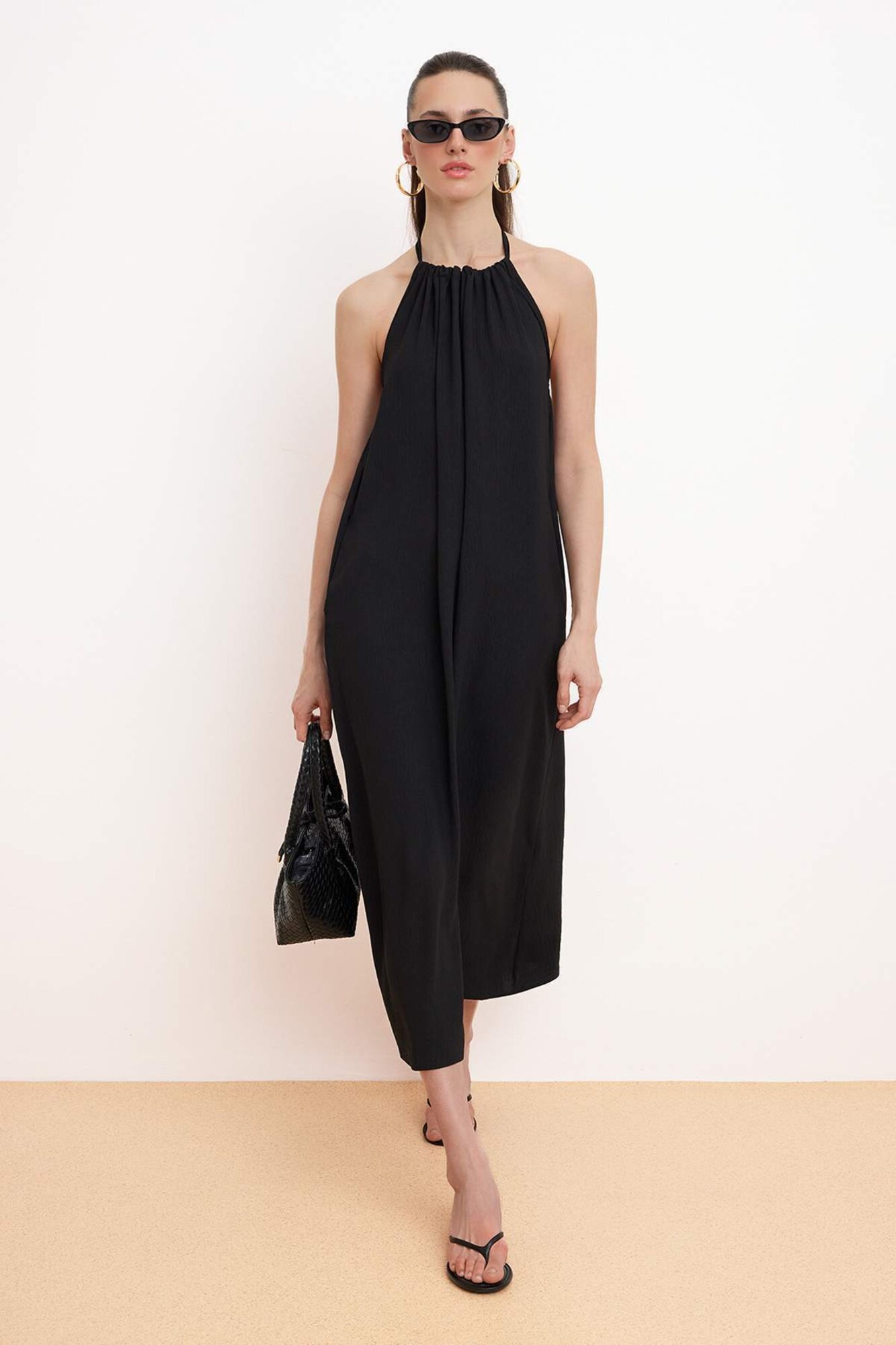 Trendyol Rochie de vară negru