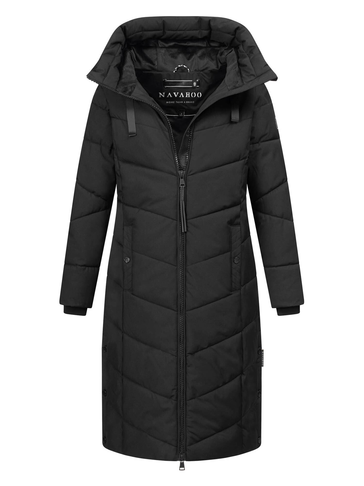 Navahoo Navahoo Schmatzibaer Lange Damen Winter Steppjacke N009