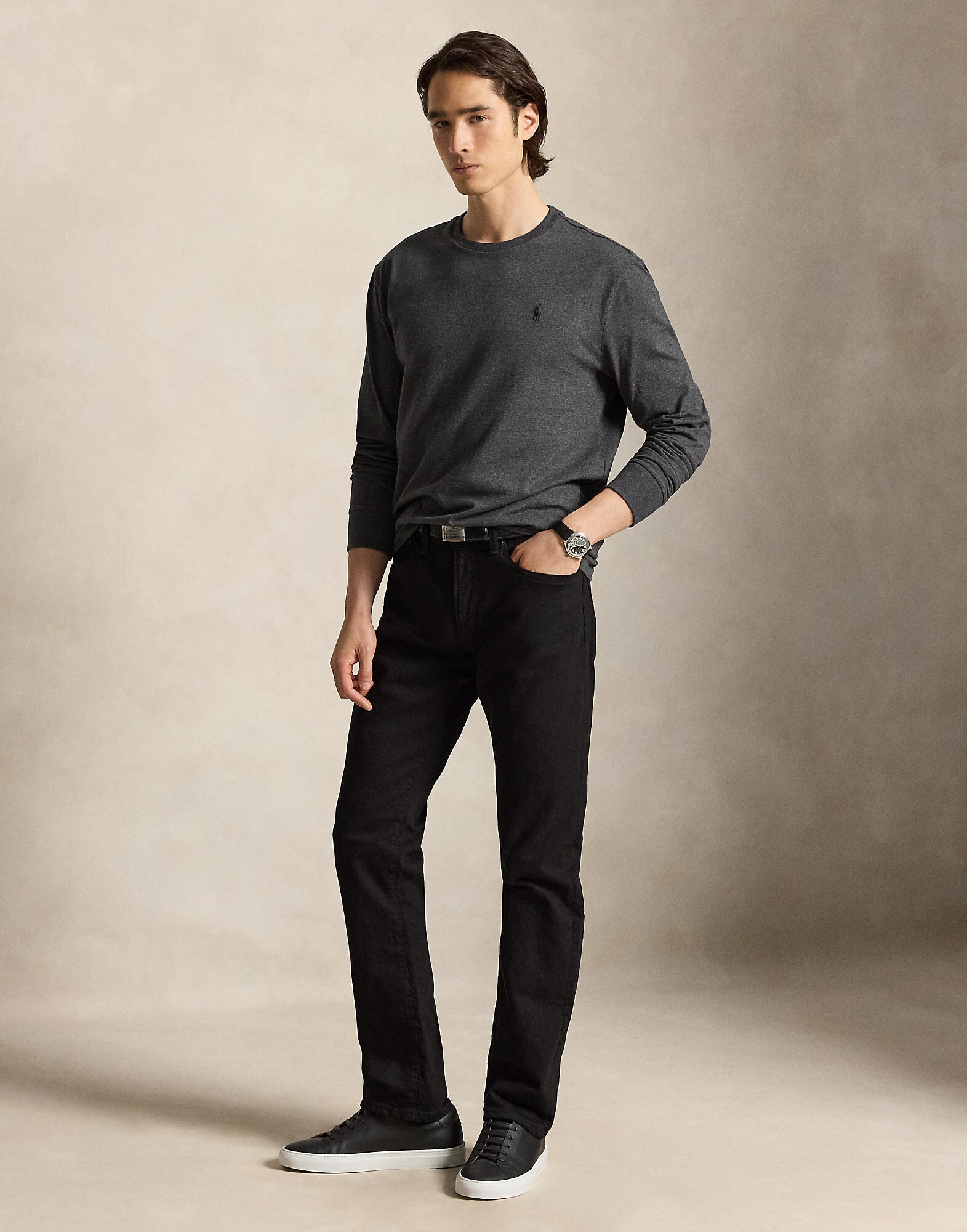 Polo Ralph Lauren Camiseta antracita – imagen 4