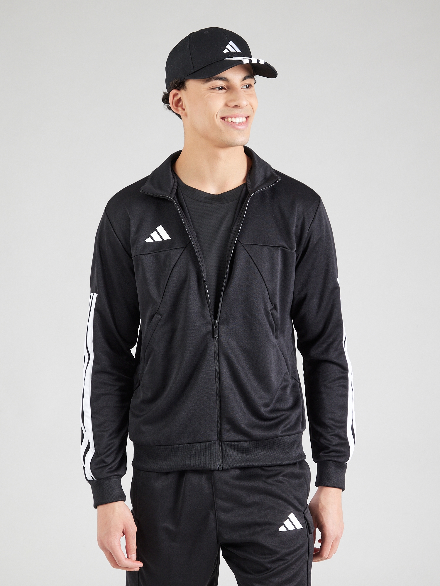 ADIDAS SPORTSWEAR Tréningdzseki 'TIRO'  fekete / fehér termék 2. képe