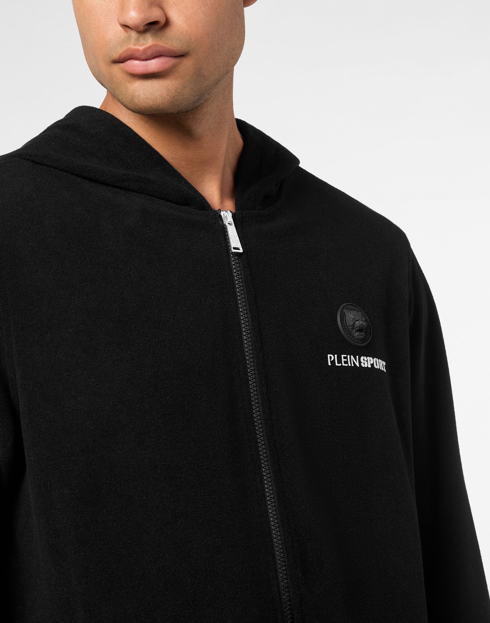 Plein Sport Sudadera con cremallera negro – imagen 3