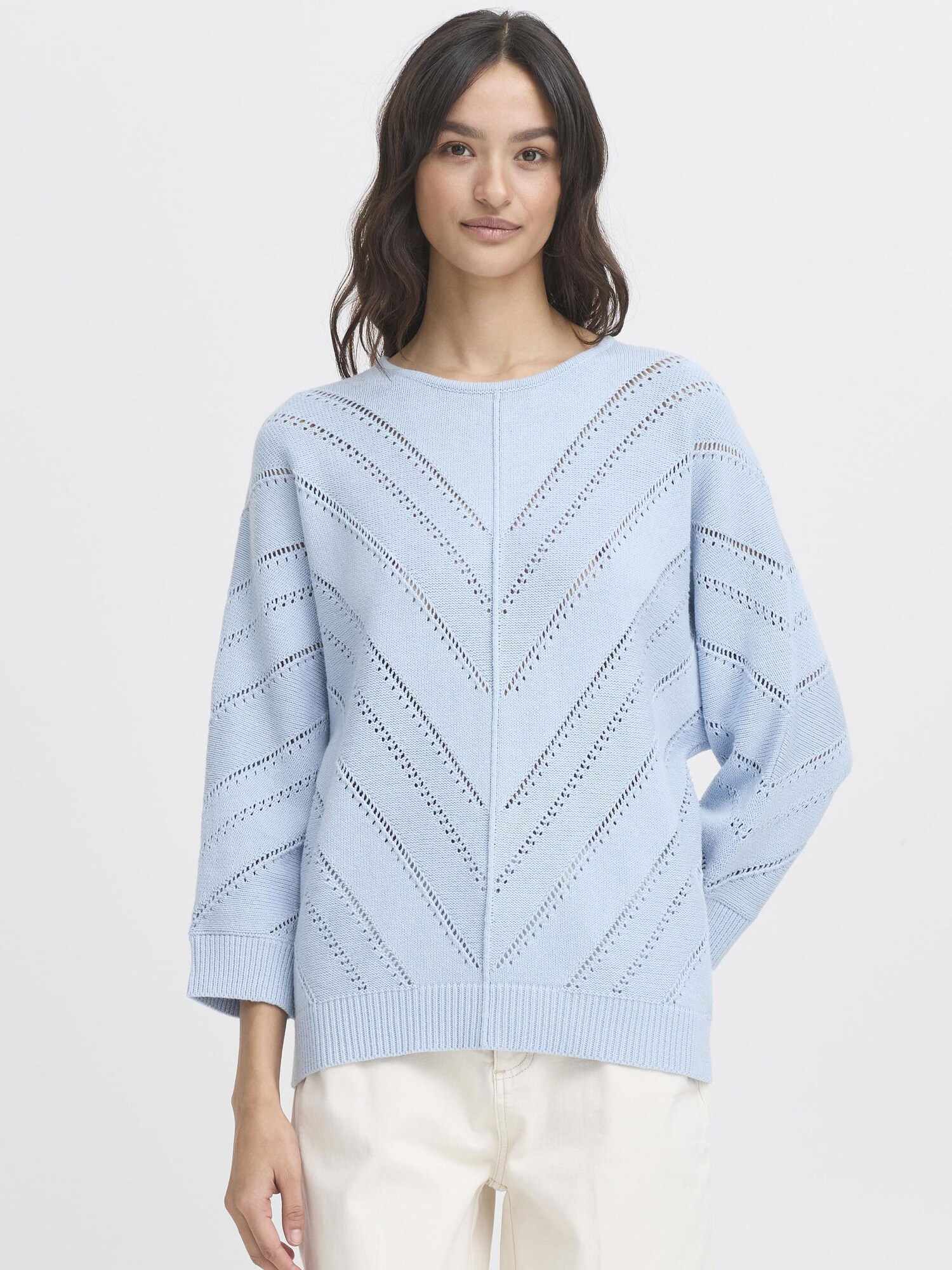 Thumbnail - b.young V-Ausschnitt-Pullover BYNAJO