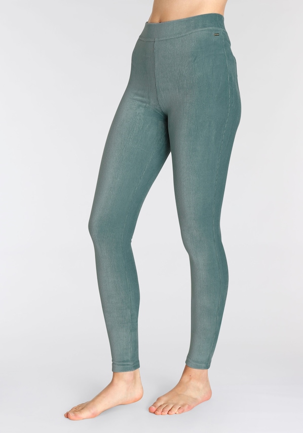 LASCANA, Leggings, zöld, 4 kép a 8 közül