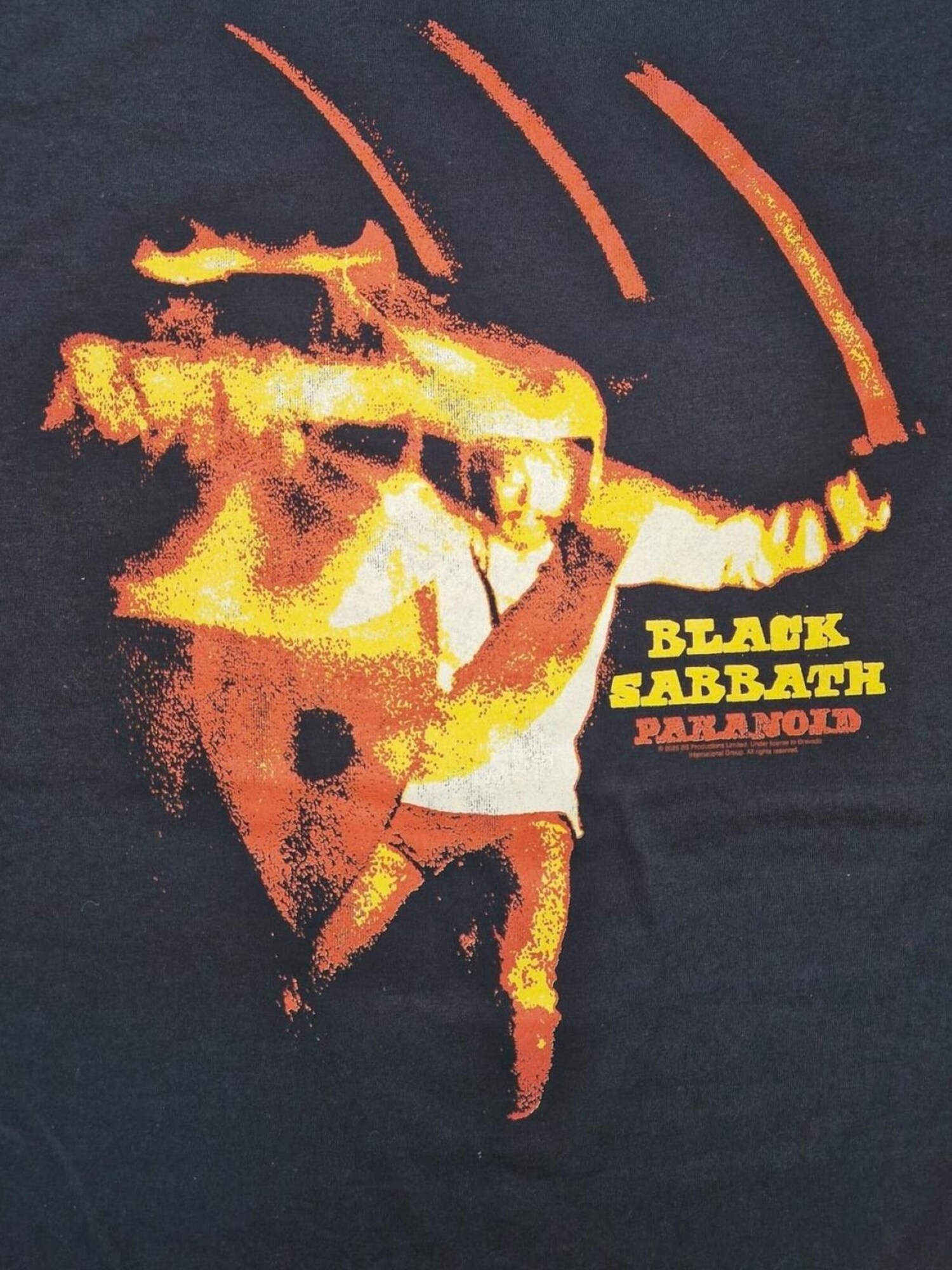 BLACK SABBATH Camiseta 'Black Sabbath Paranoid T-Shirt'  negro – imagen 4