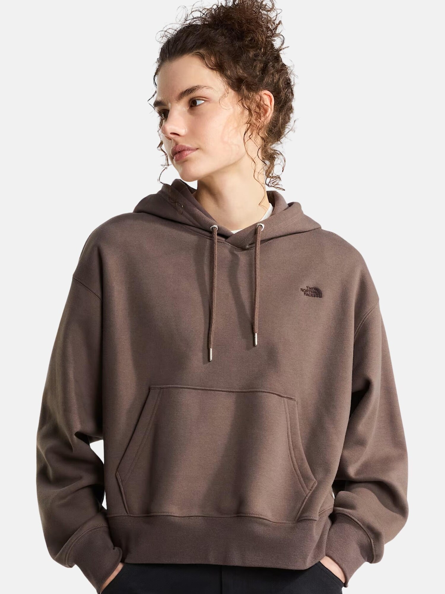 THE NORTH FACE Sudadera 'ESSENTIAL SIMPLE DOM'  chocolate – imagen 6