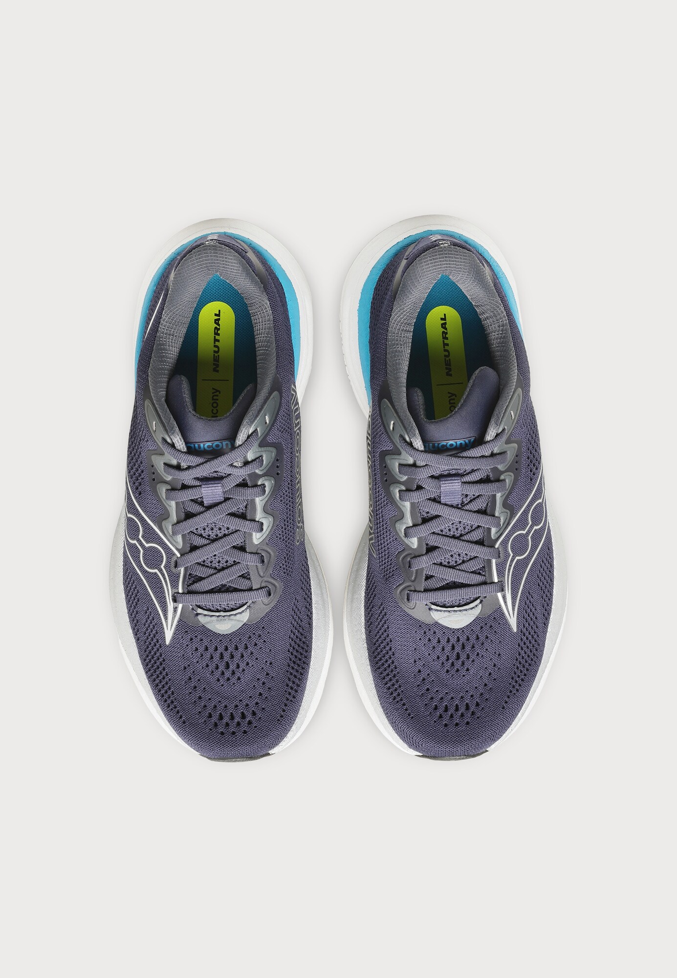 Saucony Zapatillas de running 'RIDE 19' azul noche / azul oscuro / plata – imagen 3
