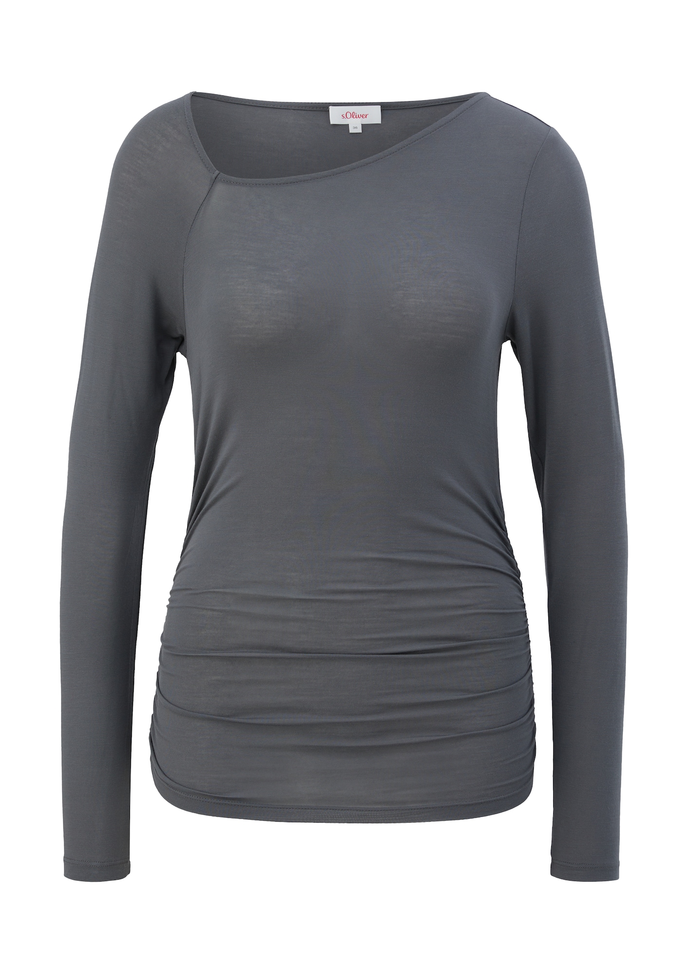 s.Oliver Tricou  gri grafit