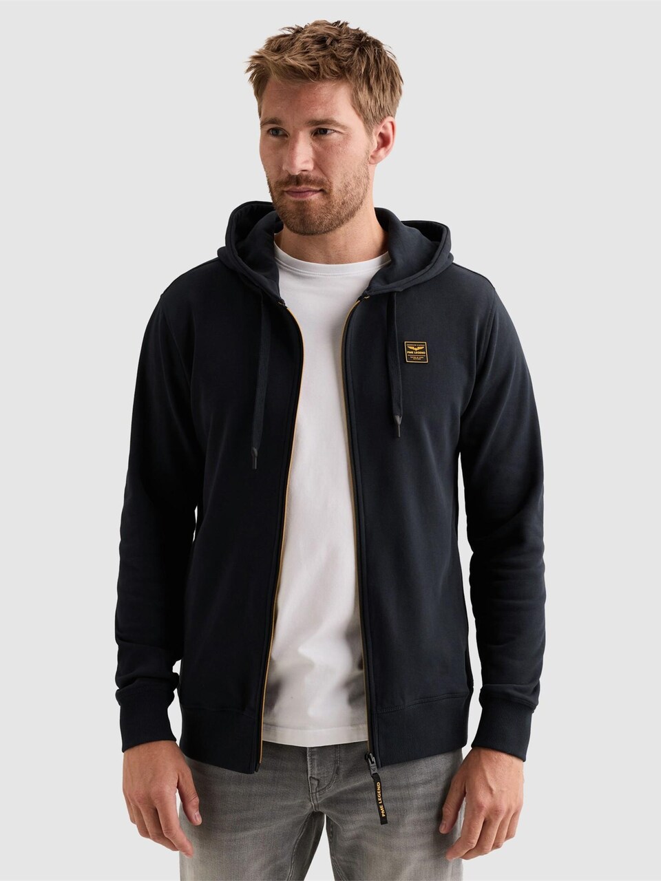 Övergångsjacka 'Zip-up hoodie with side pockets'