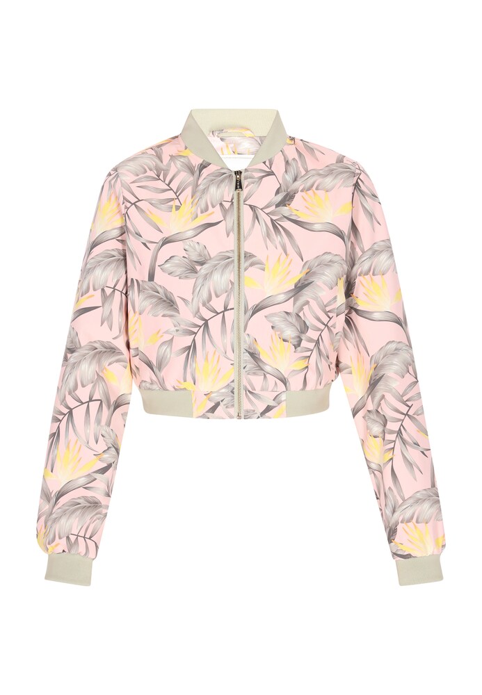 IZIA Jacke Damen Größe XL gelb / greige / hellgrau / rosé