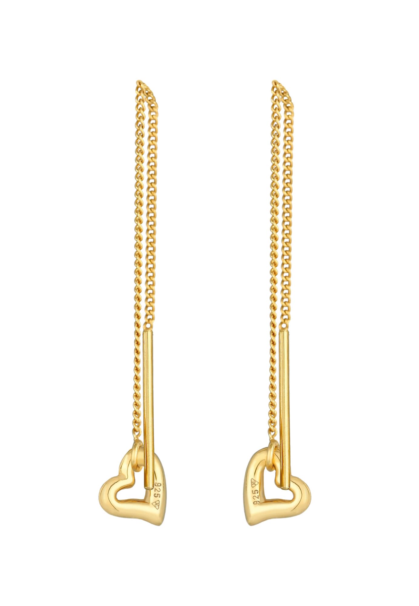 Thumbnail - ELLI Ohrringe Ear Chain, Herz